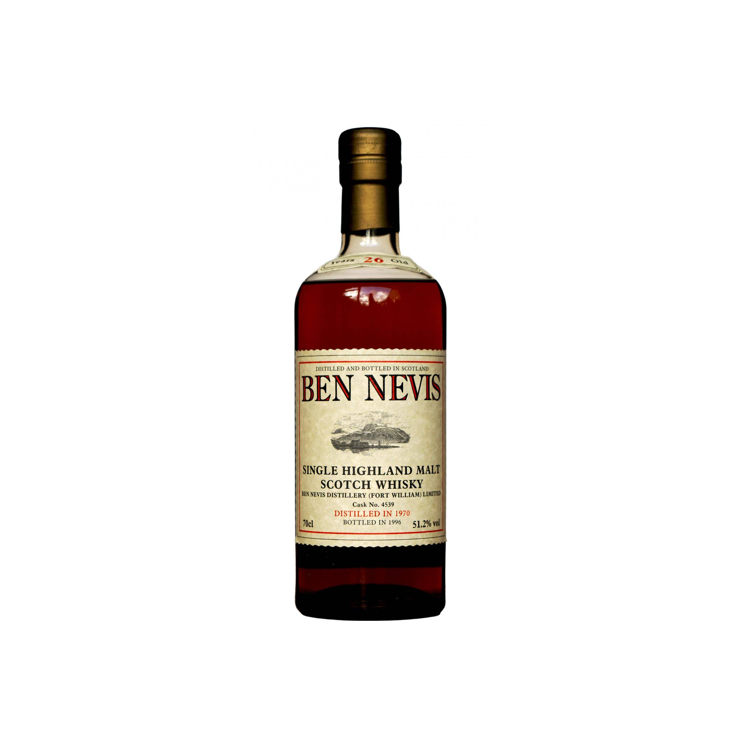 Ben Nevis 1970 26 Years Single Malt Whisky