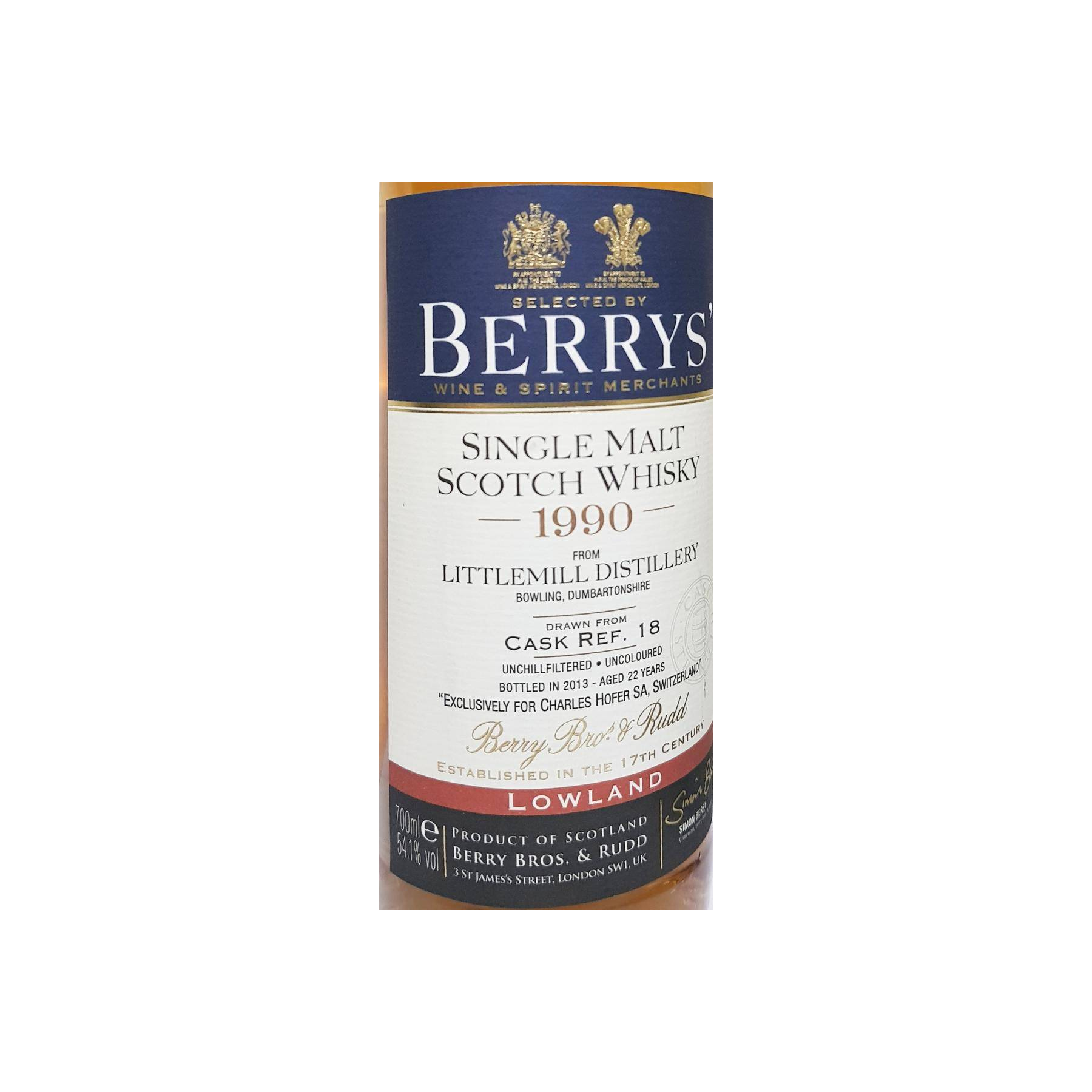 Littlemill 1990 22 Years Single Malt Whisky 2
