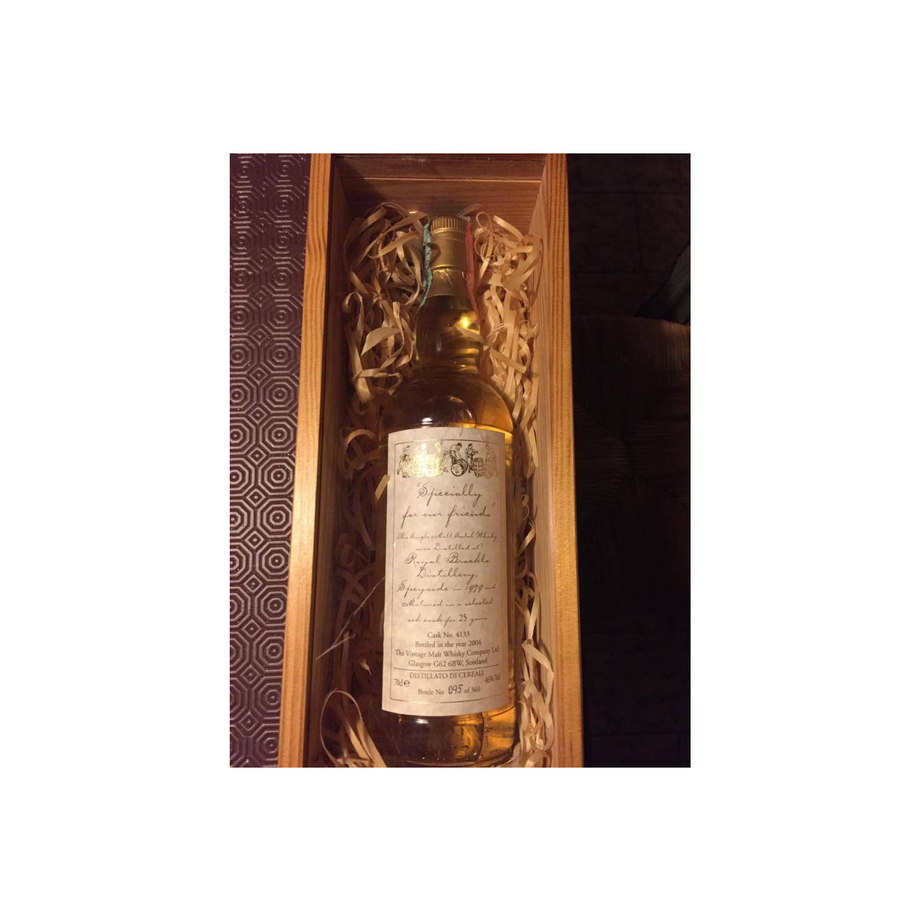 Royal Brackla 1979 25 Years Single Malt Whisky 3