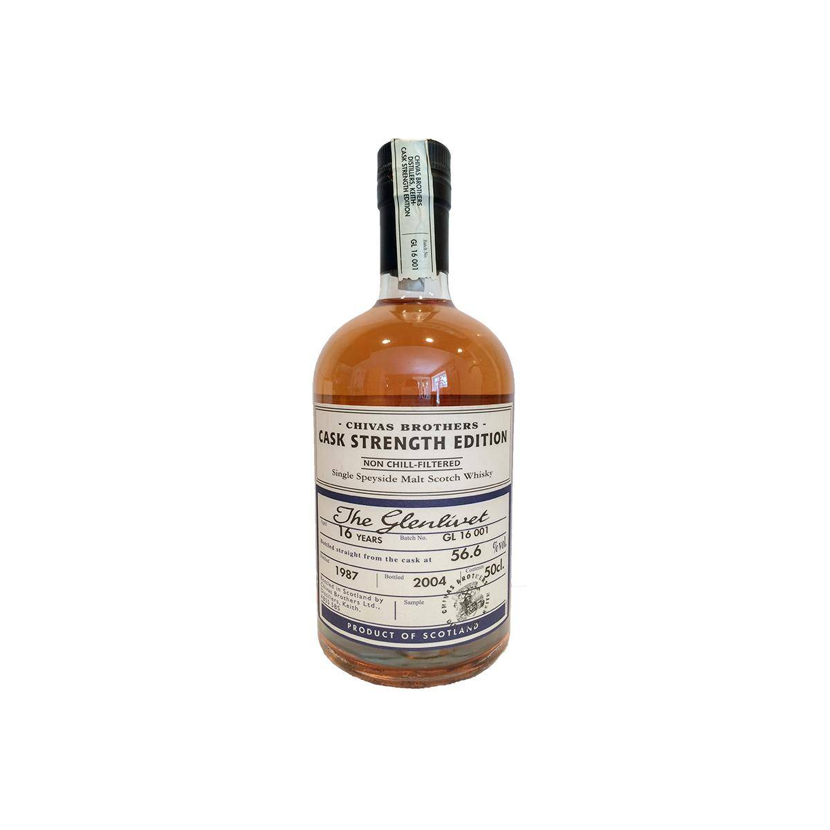 The Glenlivet 1987 16 Years Single Malt Whisky