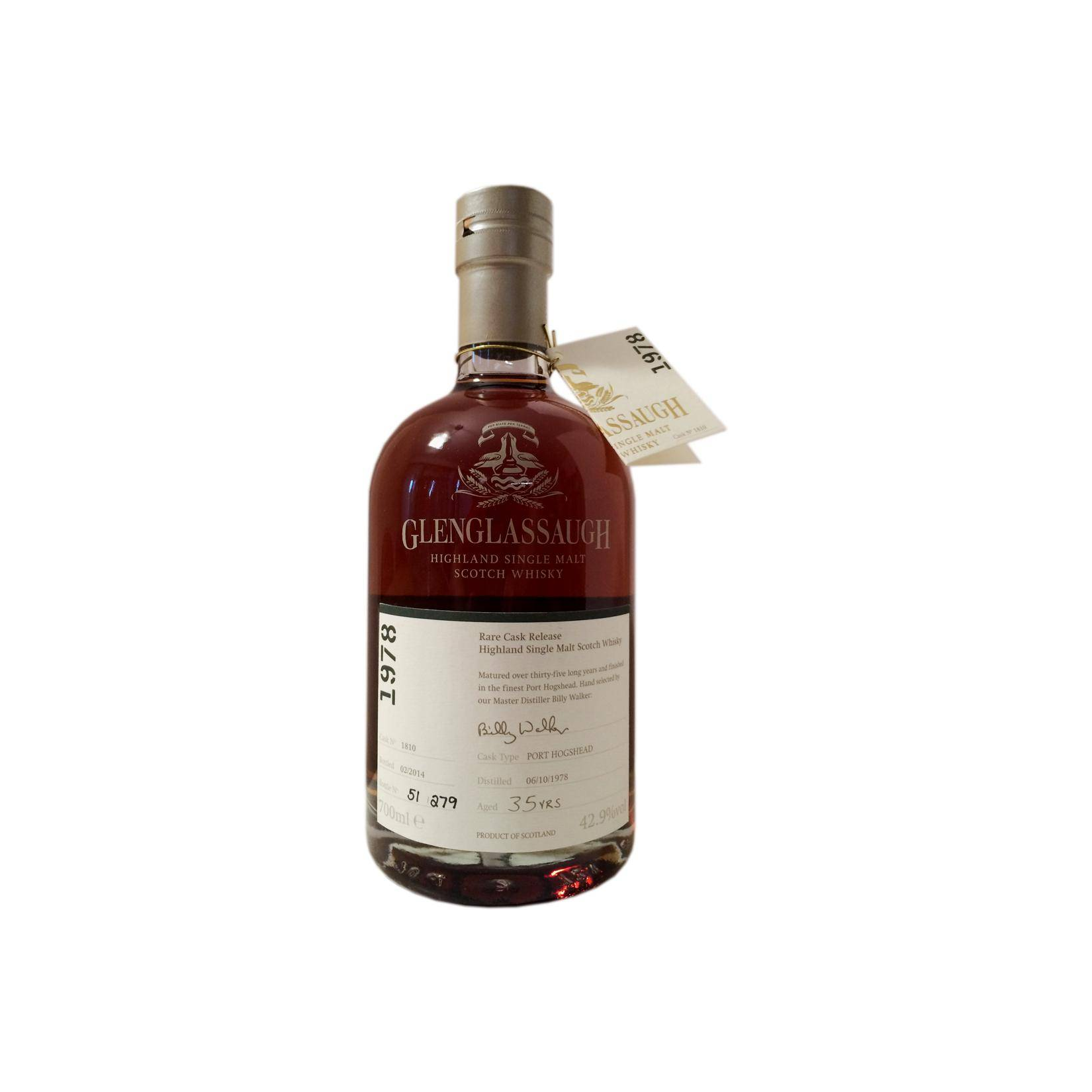 Glenglassaugh 1978 35 Years Single Malt Whisky