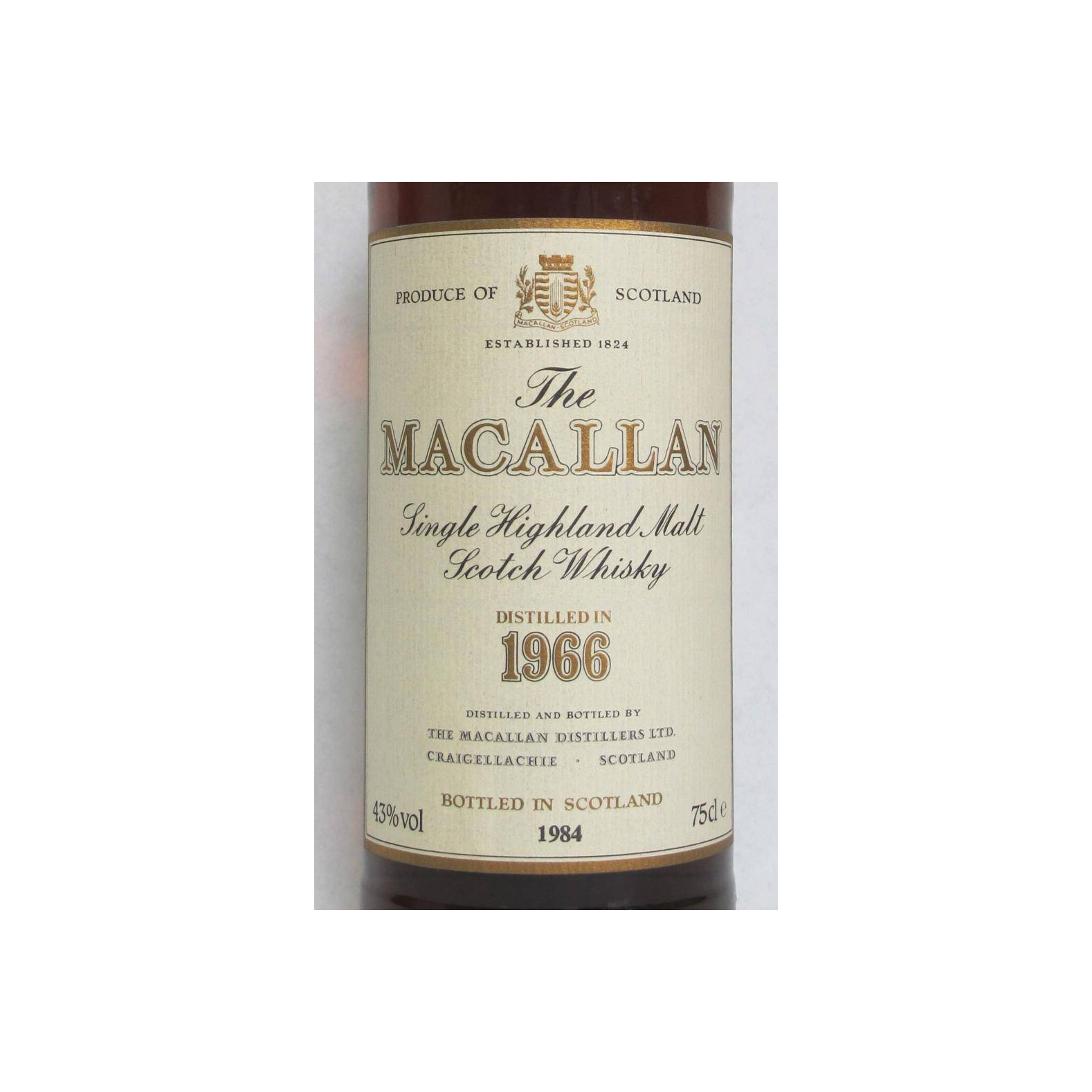 The Macallan 1966 17 Years Single Malt Whisky 2