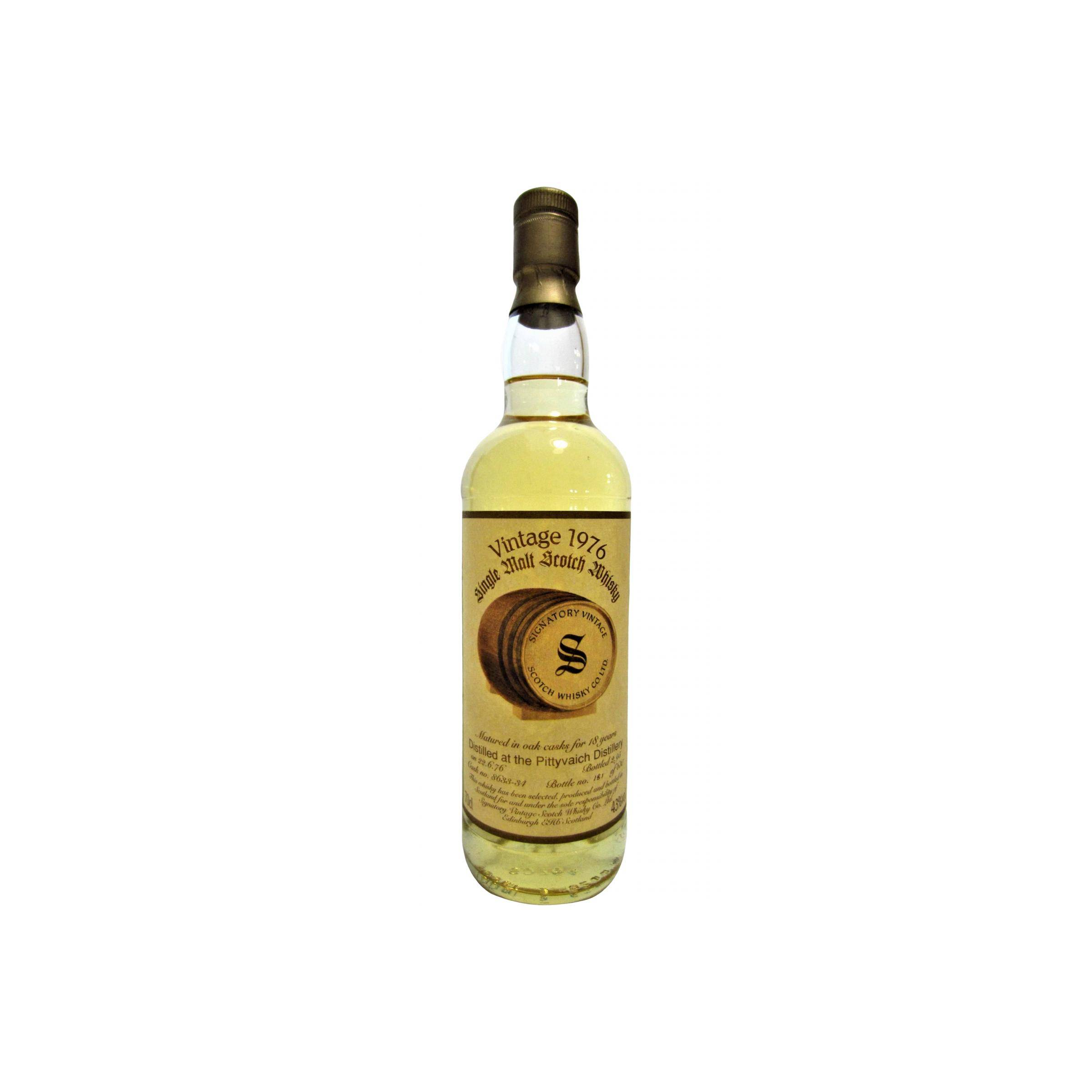 Pittyvaich Vintage Collection 1976 18 Years Single Malt Whisky