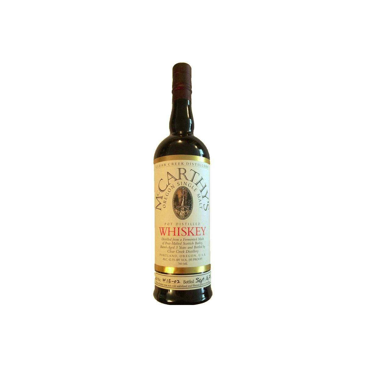 McCarthy's Oregon 03-year-old