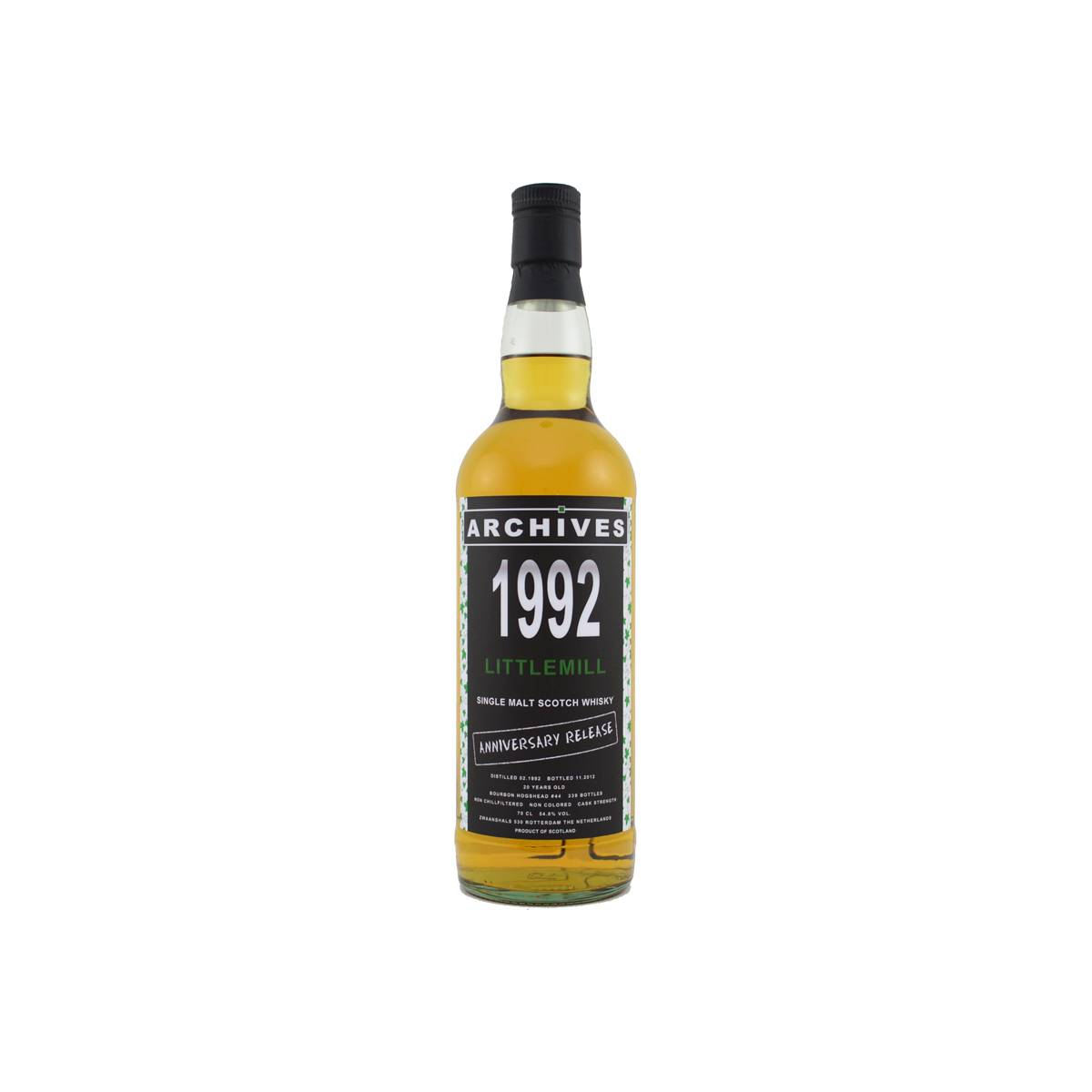 Littlemill 1992 20 Years Single Malt Whisky