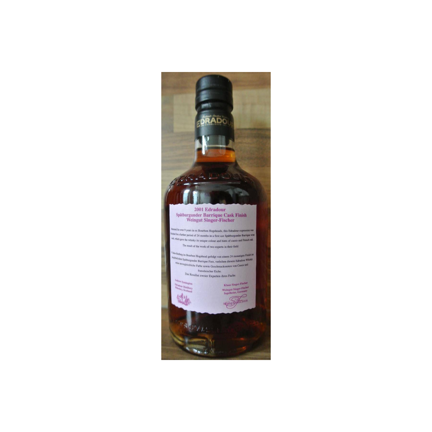 Edradour 2001 11 Years Single Malt Whisky 3