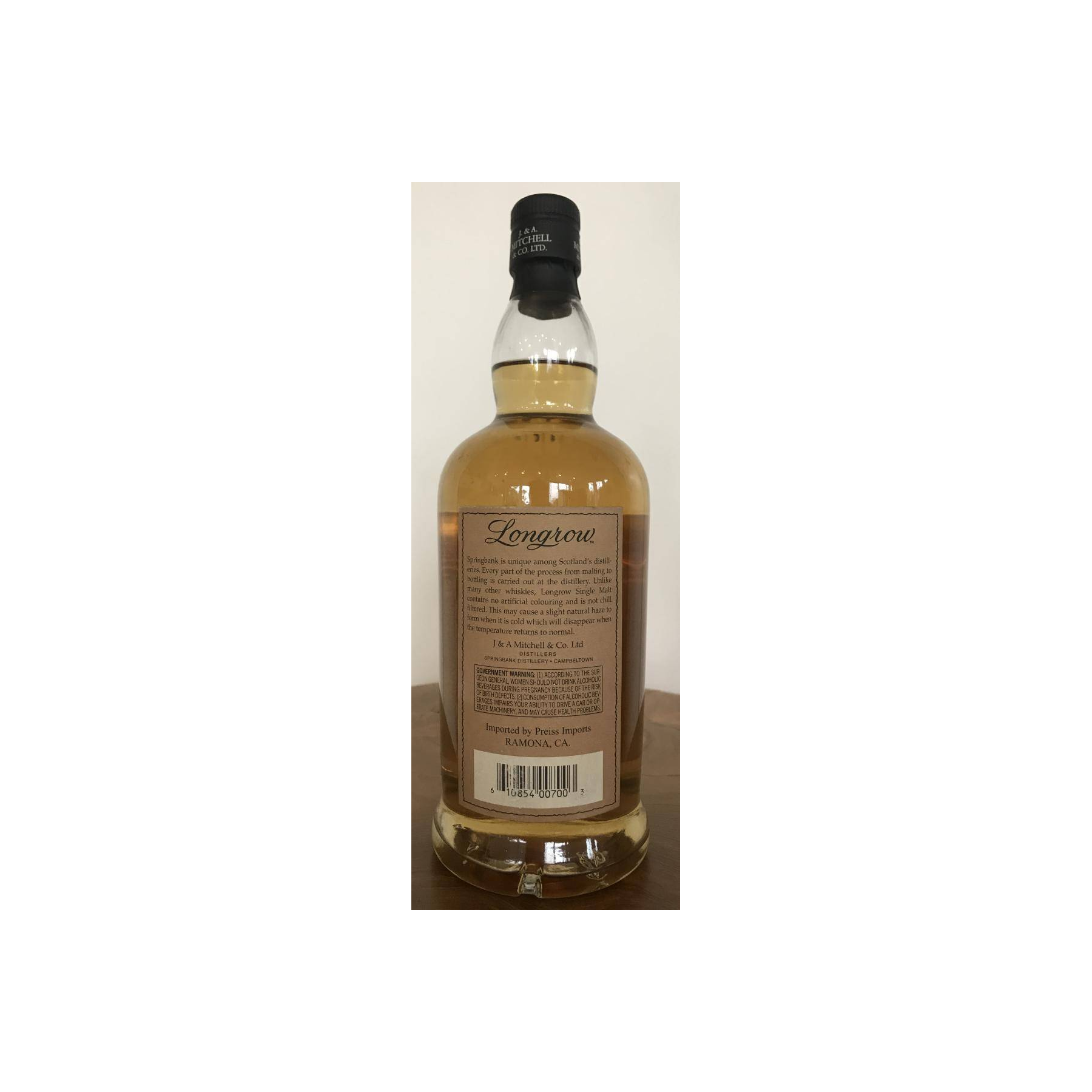 Longrow 1992 10 Years Single Malt Whisky 2