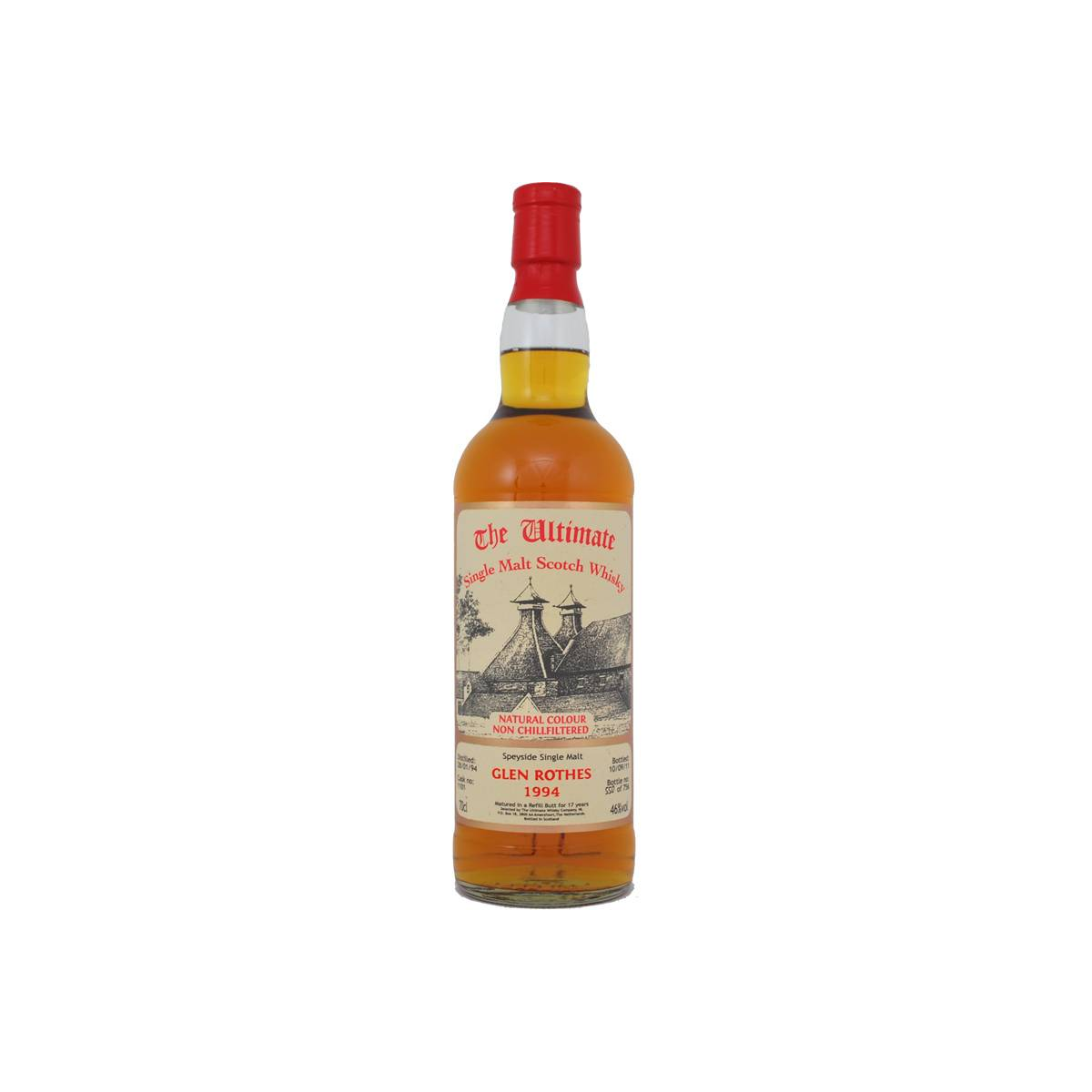 The Glenrothes The Ultimate 1994 17 Years Single Malt Whisky