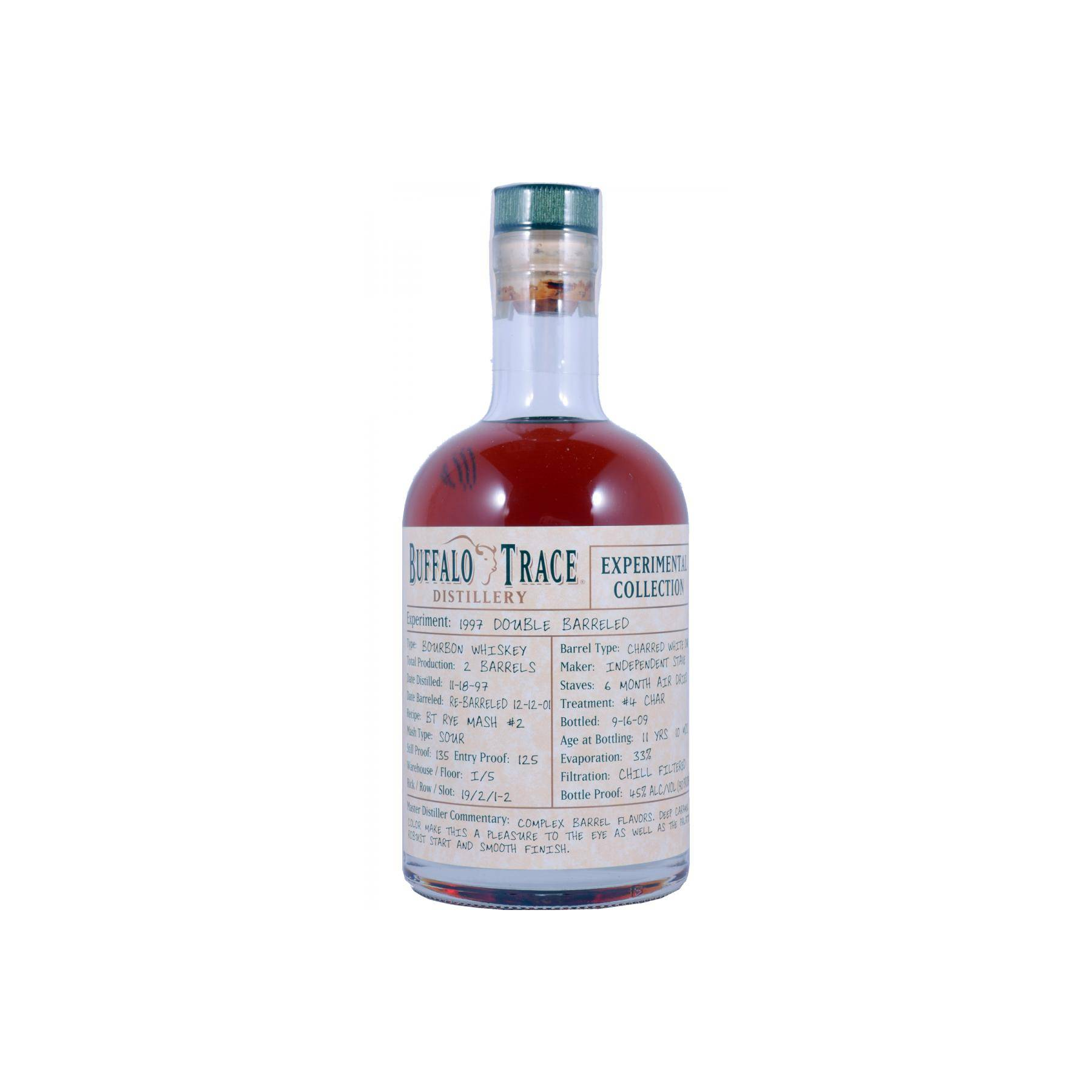 Buffalo Trace 1997 11 Years Bourbon Whisky 2