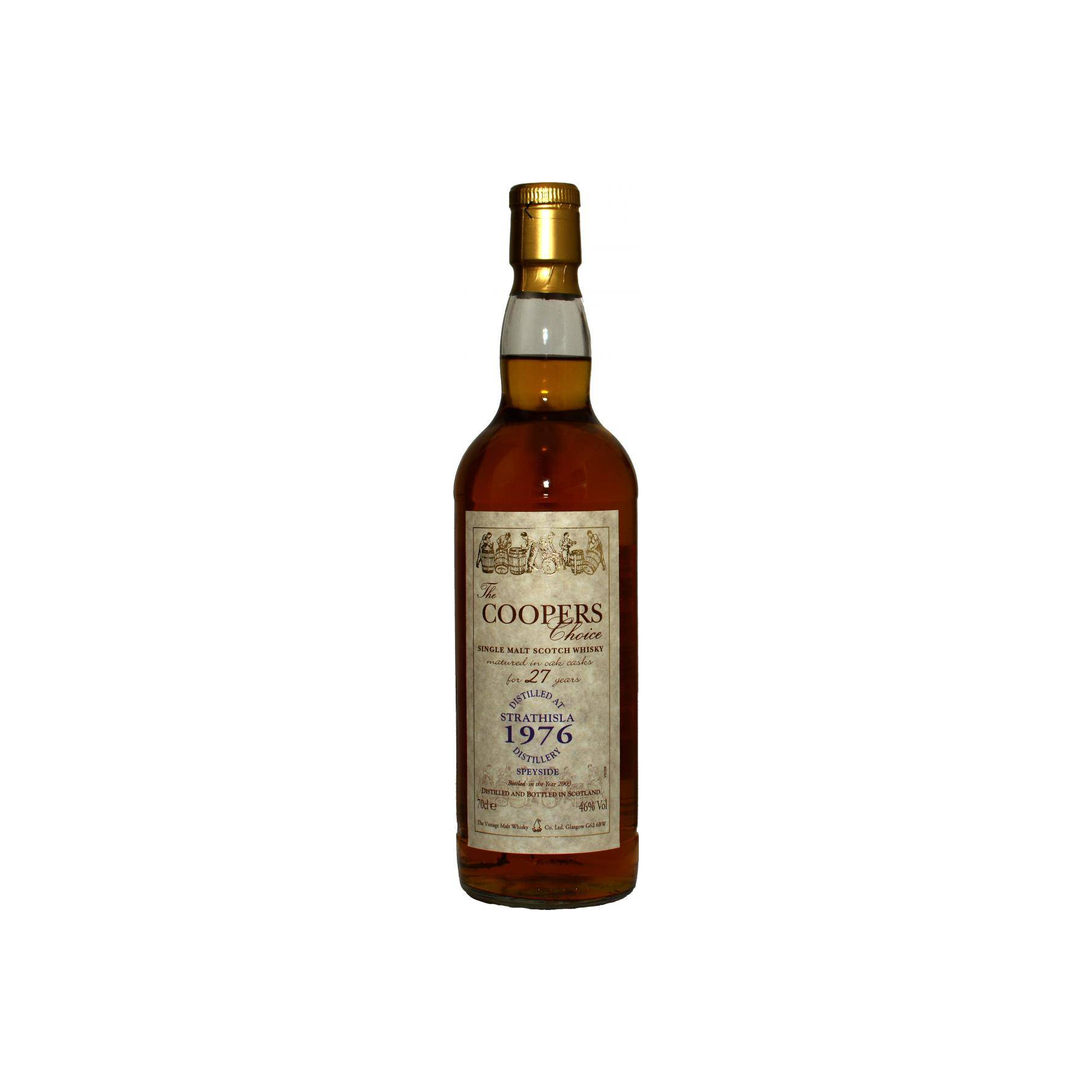 Strathisla The Cooper's Choice 1976 27 Years Single Malt Whisky
