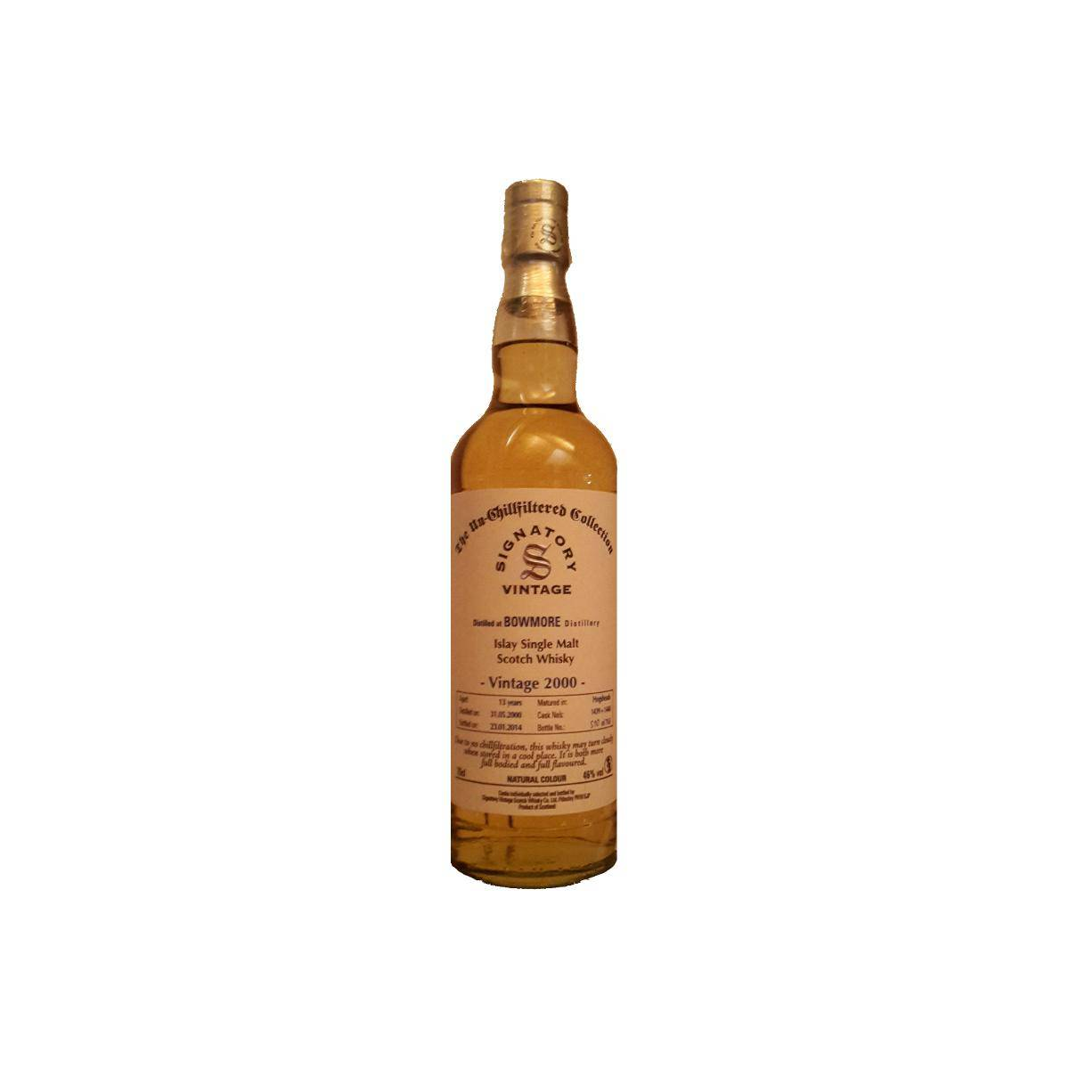 Bowmore The Un-Chillfiltered Collection 2000 13 Years Single Malt Whisky