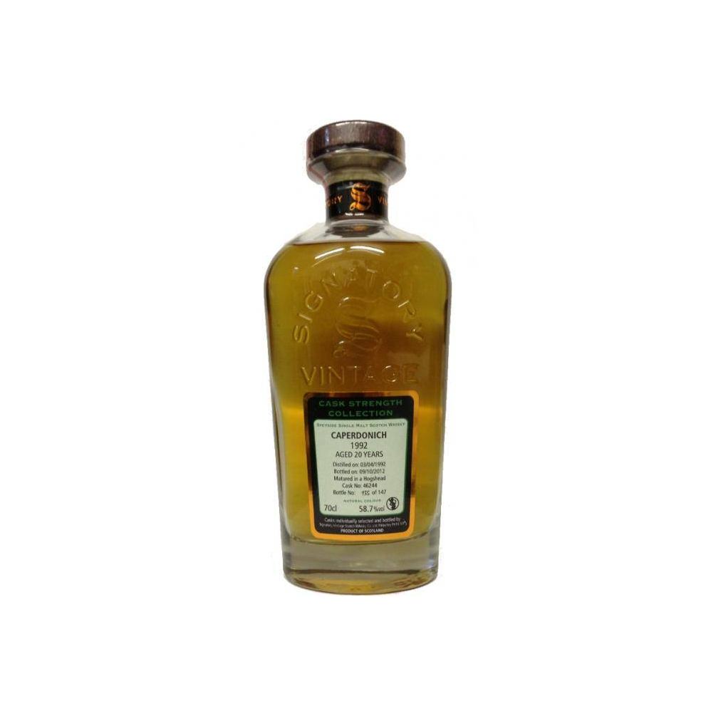 Caperdonich Cask Strength Collection 1992 20 Years Single Malt Whisky