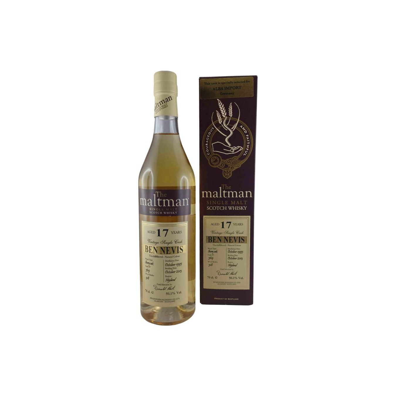 Ben Nevis 1995 17 Years Single Malt Whisky 2
