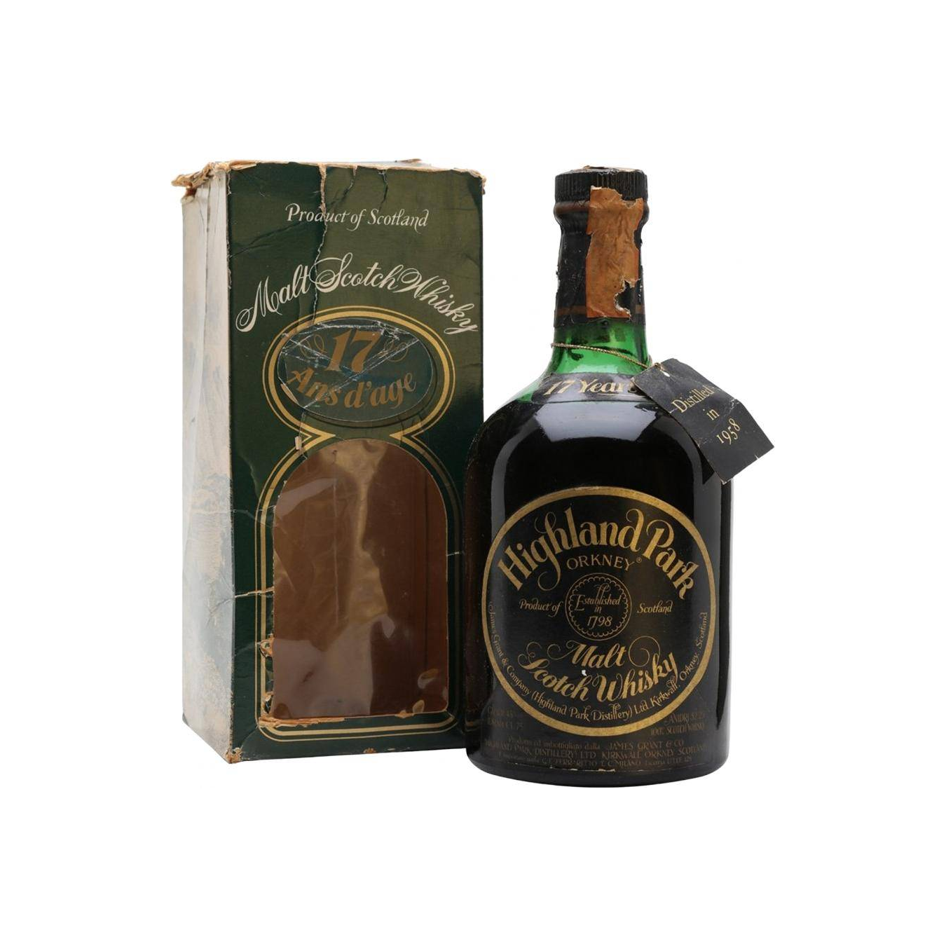 Highland Park 1958 17 Years Single Malt Whisky 2