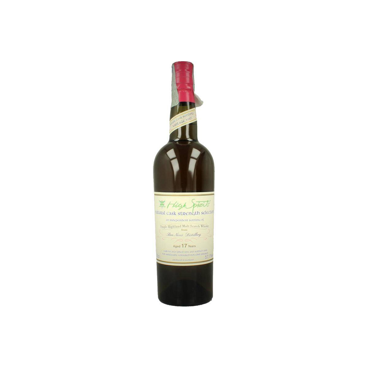 Ben Nevis 1992 17 Years Single Malt Whisky