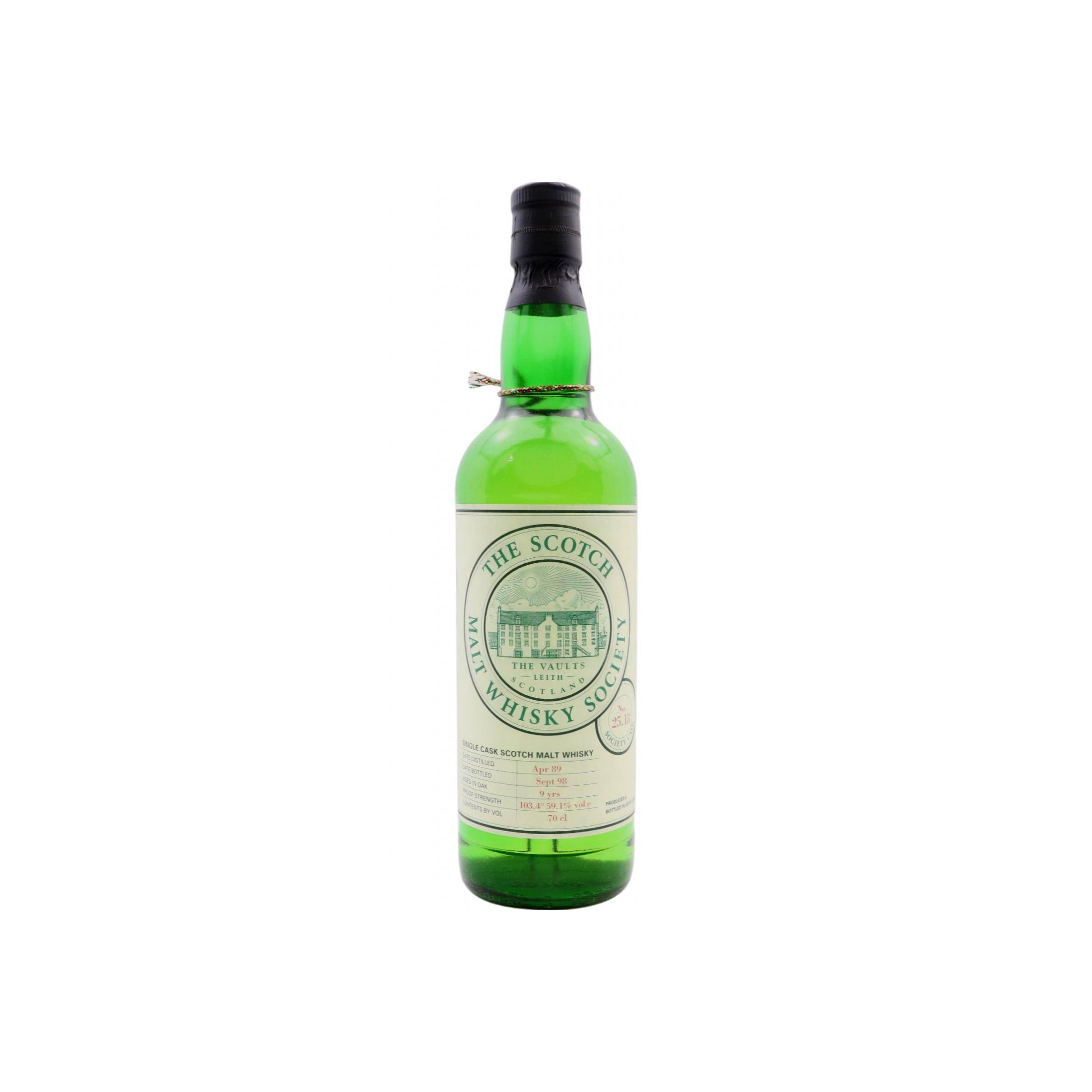 The Scotch Malt Whisky Society 1989 9 Years Single Malt Whisky