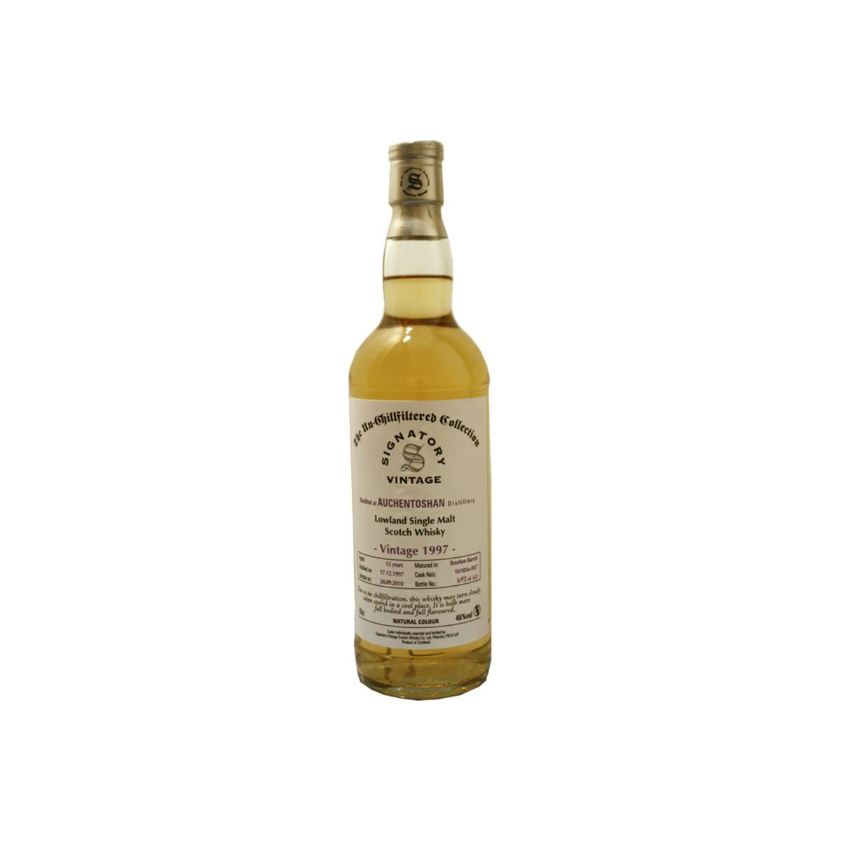 Auchentoshan The Un-Chillfiltered Collection 1997 12 Years Single Malt Whisky