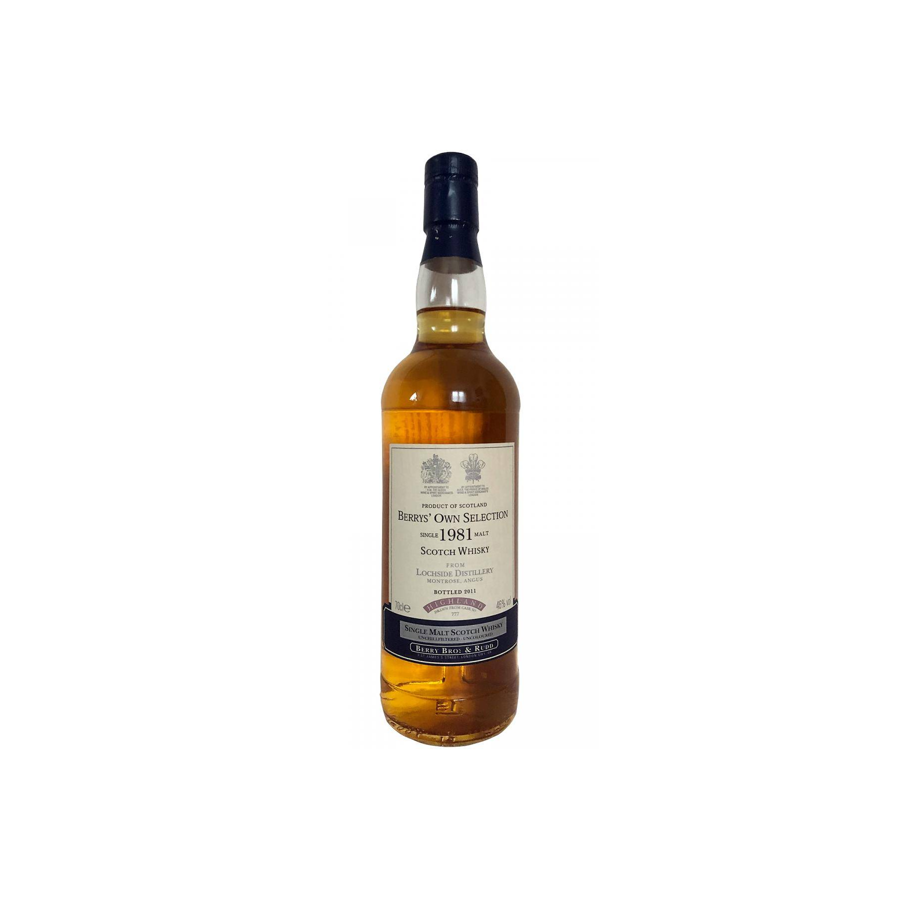 Lochside 1981 30 Years Single Malt Whisky