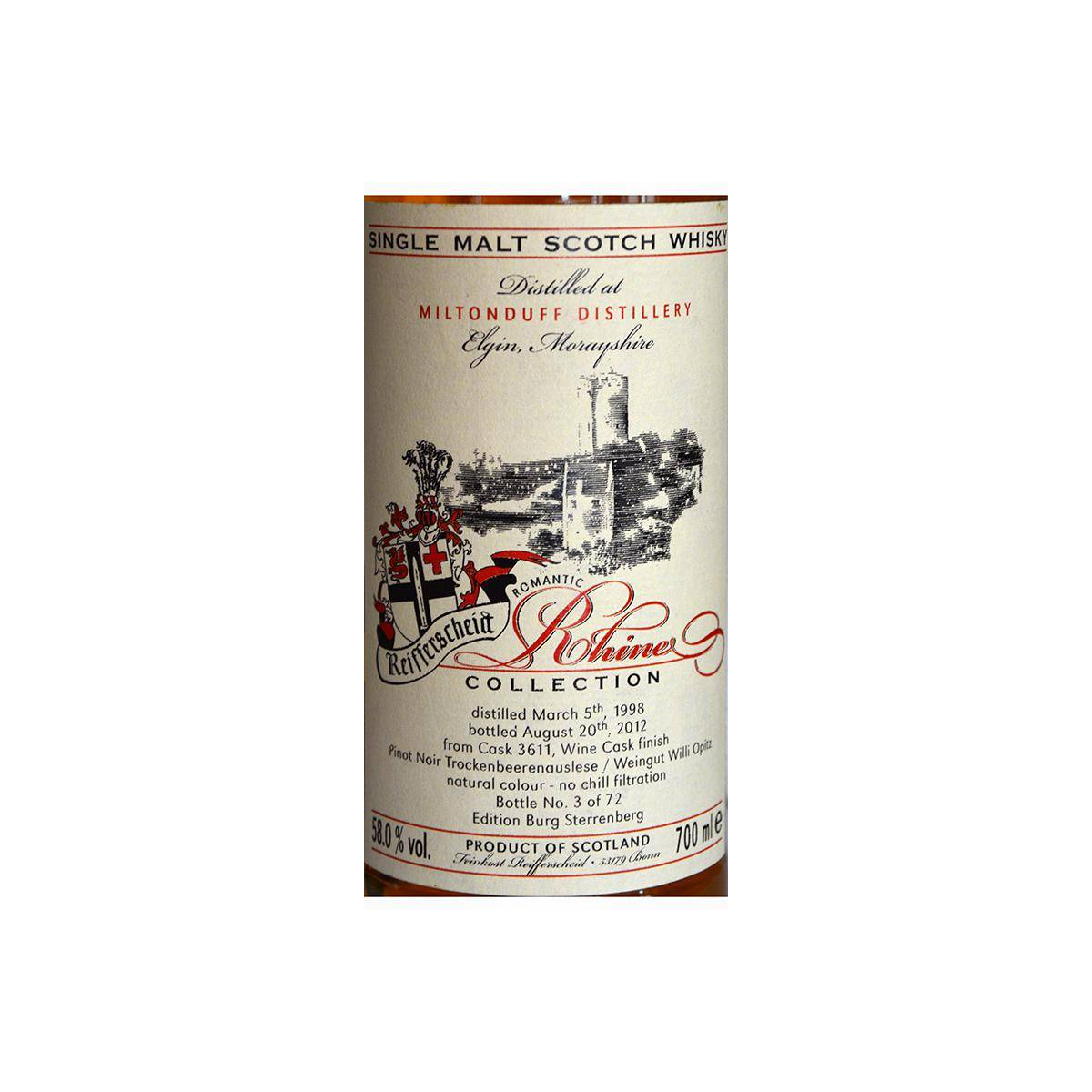 Miltonduff 1998 14 Years Single Malt Whisky 2