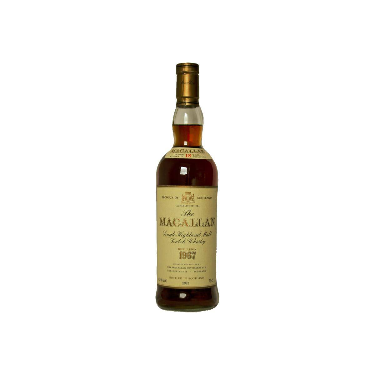 The Macallan 1967 18 Years Single Malt Whisky