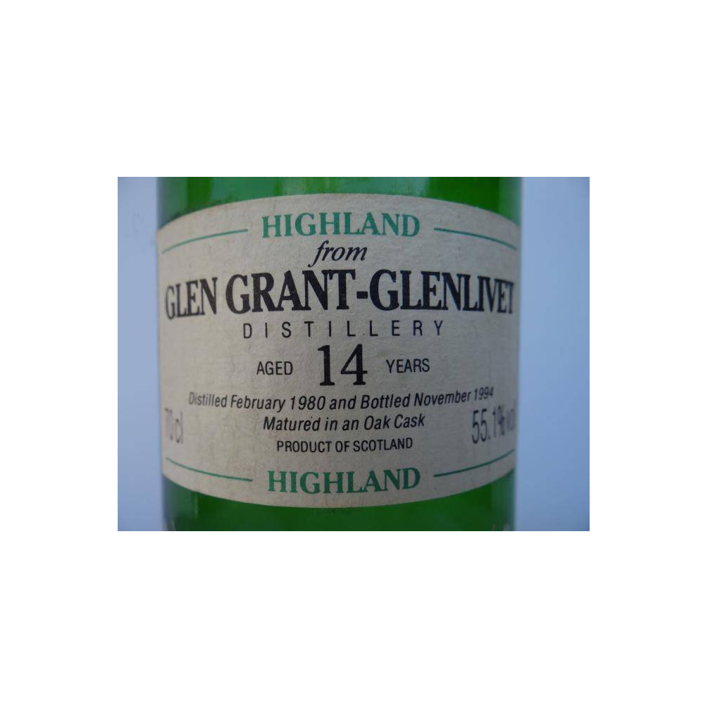 Glen Grant Authentic Collection 1980 14 Years Single Malt Whisky 2