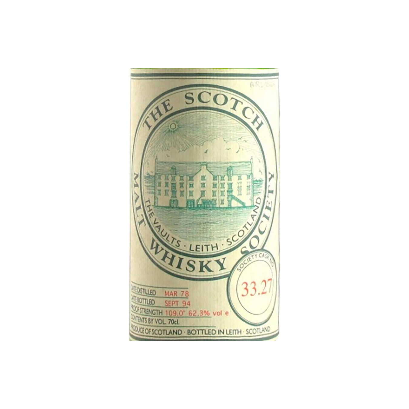 The Scotch Malt Whisky Society 1978 16 Years Single Malt Whisky 2
