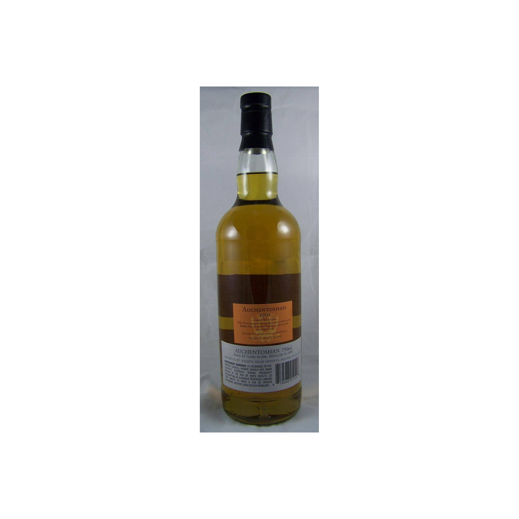 Auchentoshan Individual Cask Bottling 1991 22 Years Single Malt Whisky 2