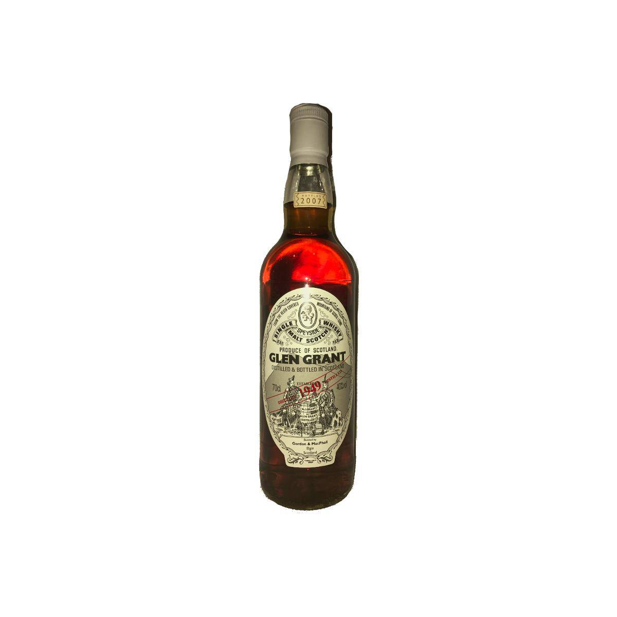Glen Grant Licensed Bottling 1949 58 Years Single Malt Whisky