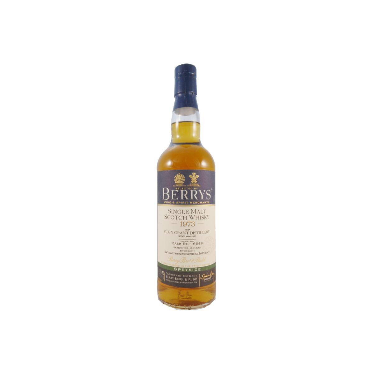 Glen Grant 1973 39 Years Single Malt Whisky
