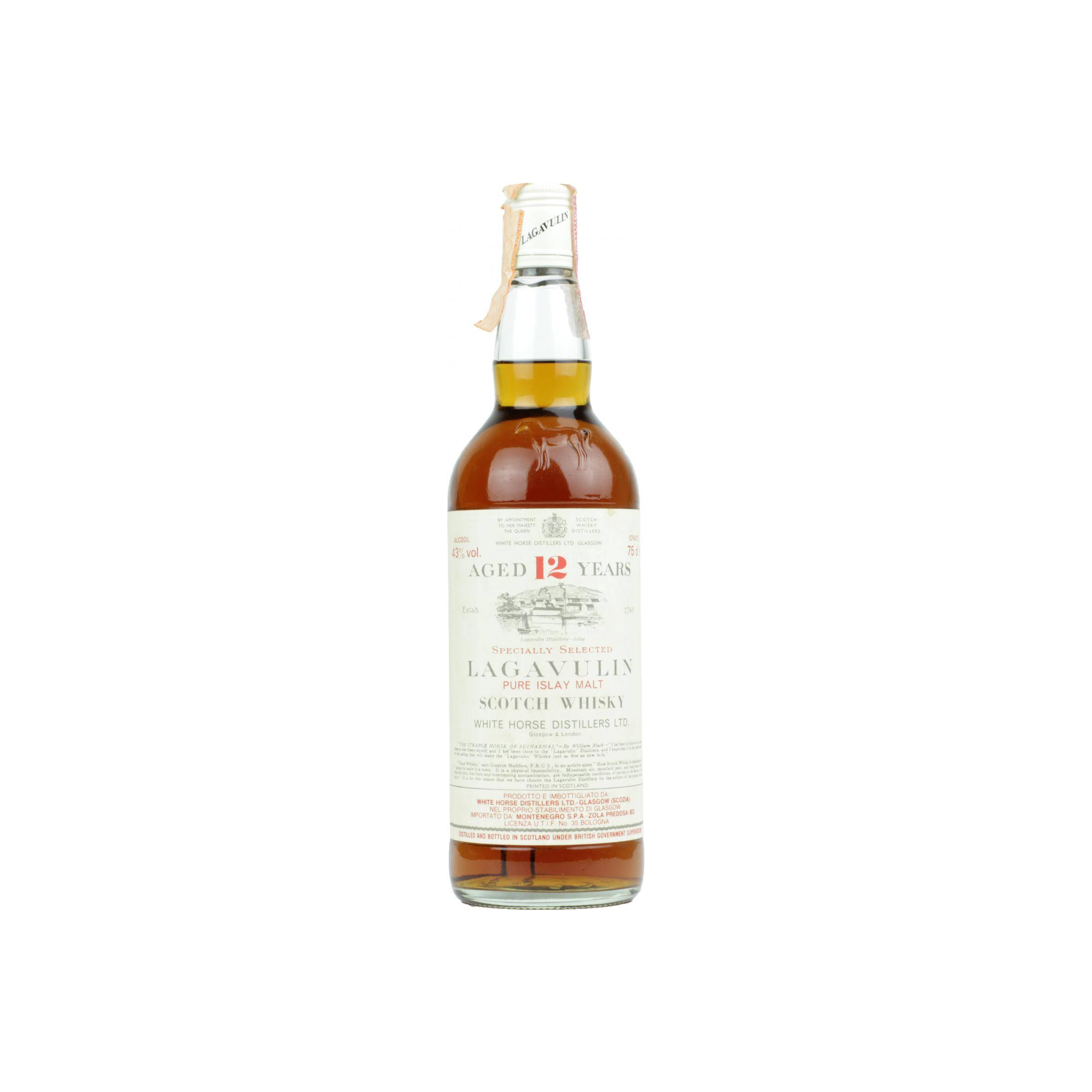 Lagavulin 12 Years Single Malt Whisky