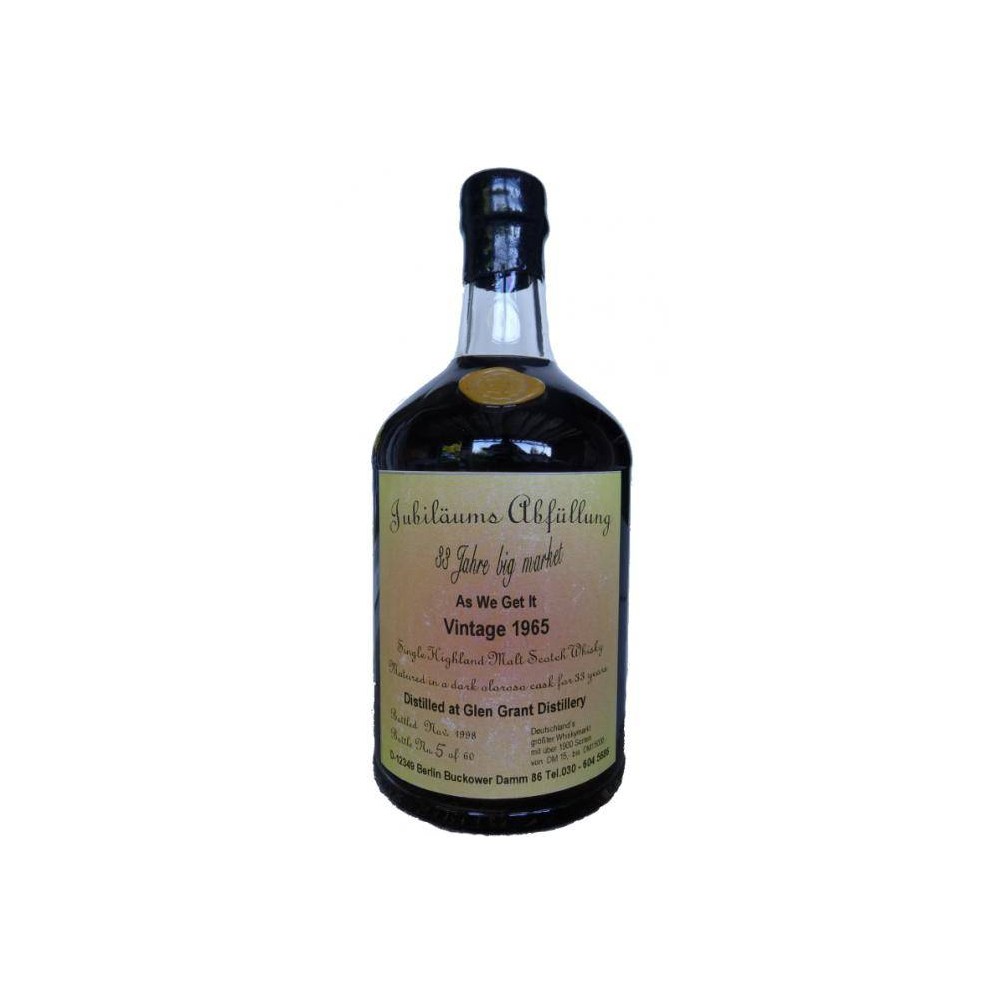 Glen Grant 1965 33 Years Single Malt Whisky