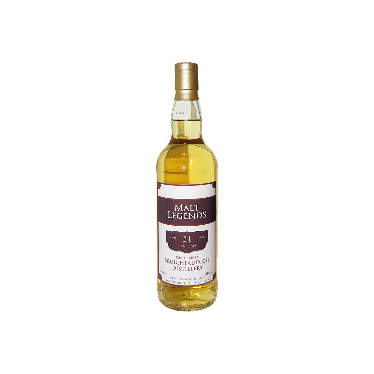 Bruichladdich 1991 21 Years Single Malt Whisky