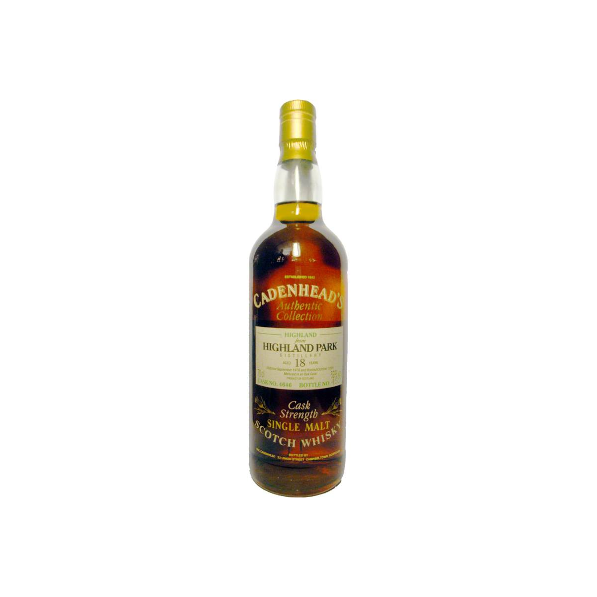 Highland Park 1976 18 Years Single Malt Whisky