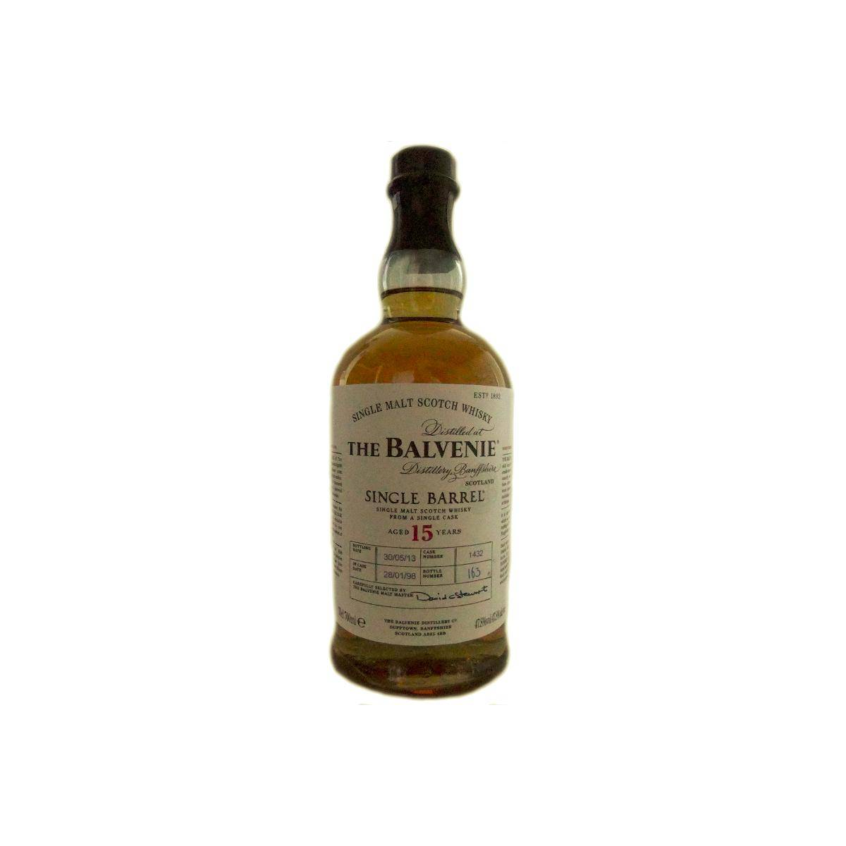 The Balvenie Single Cask 1998 15 Years Single Malt Whisky