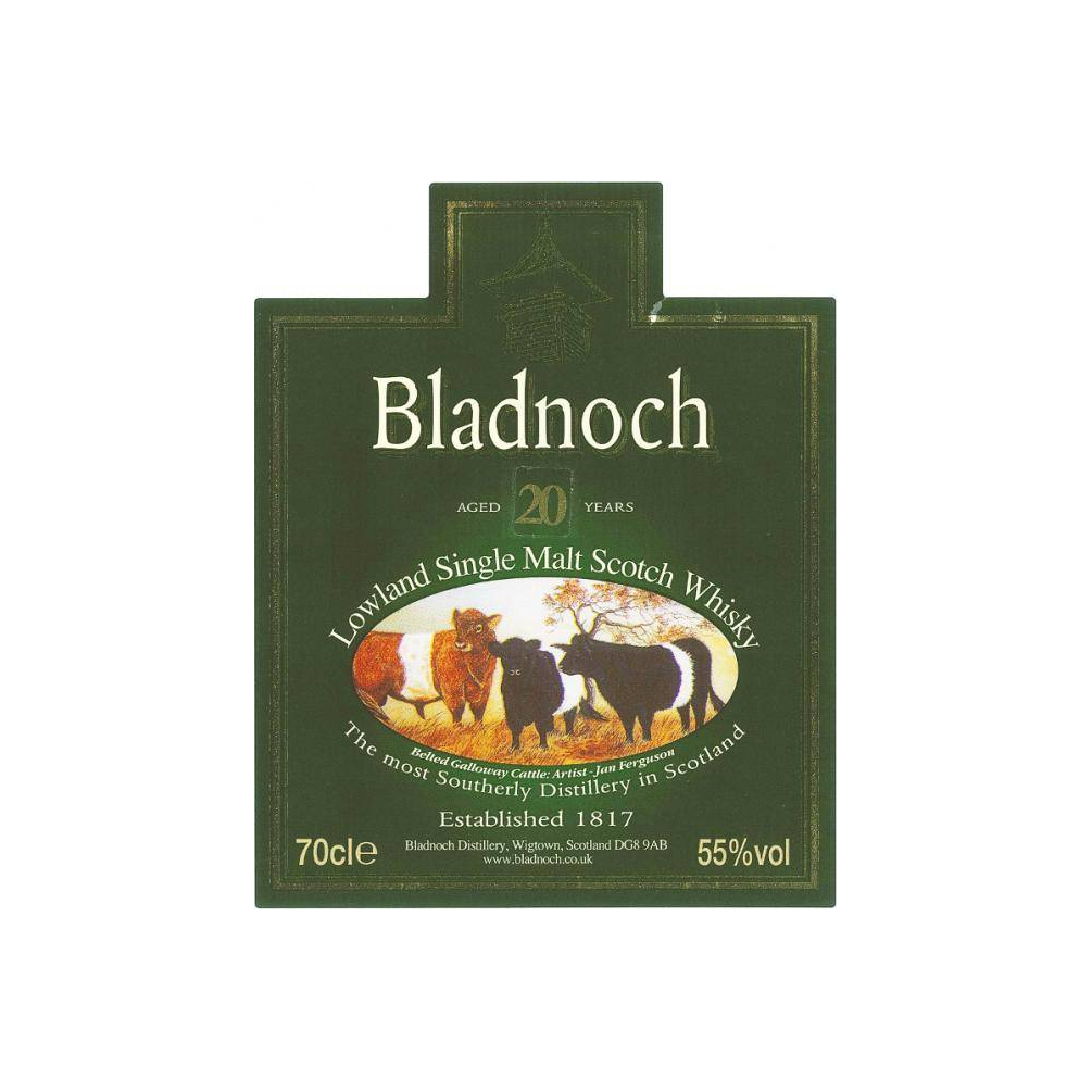 Bladnoch 1992 20 Years Single Malt Whisky 2