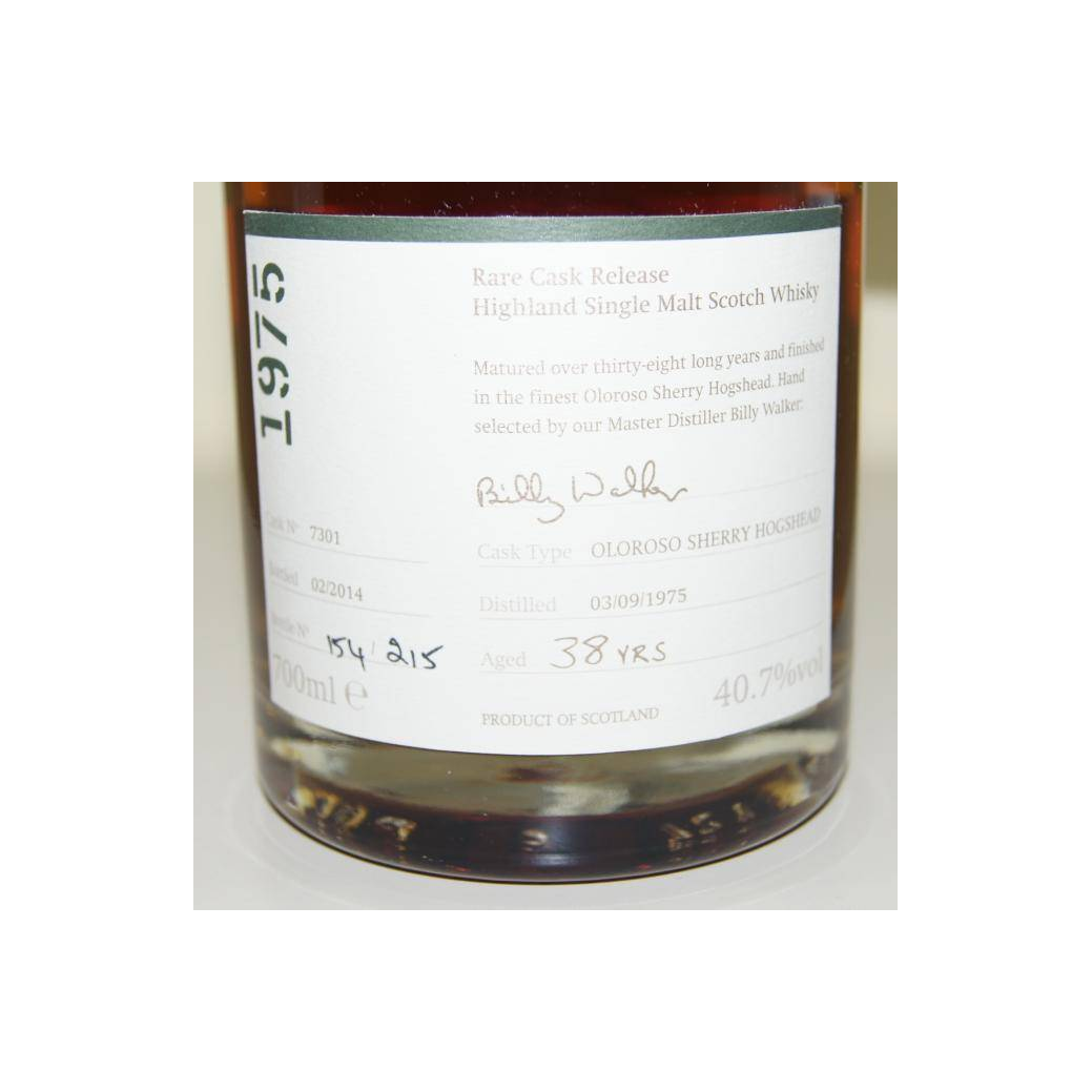 Glenglassaugh 1975 38 Years Single Malt Whisky 2