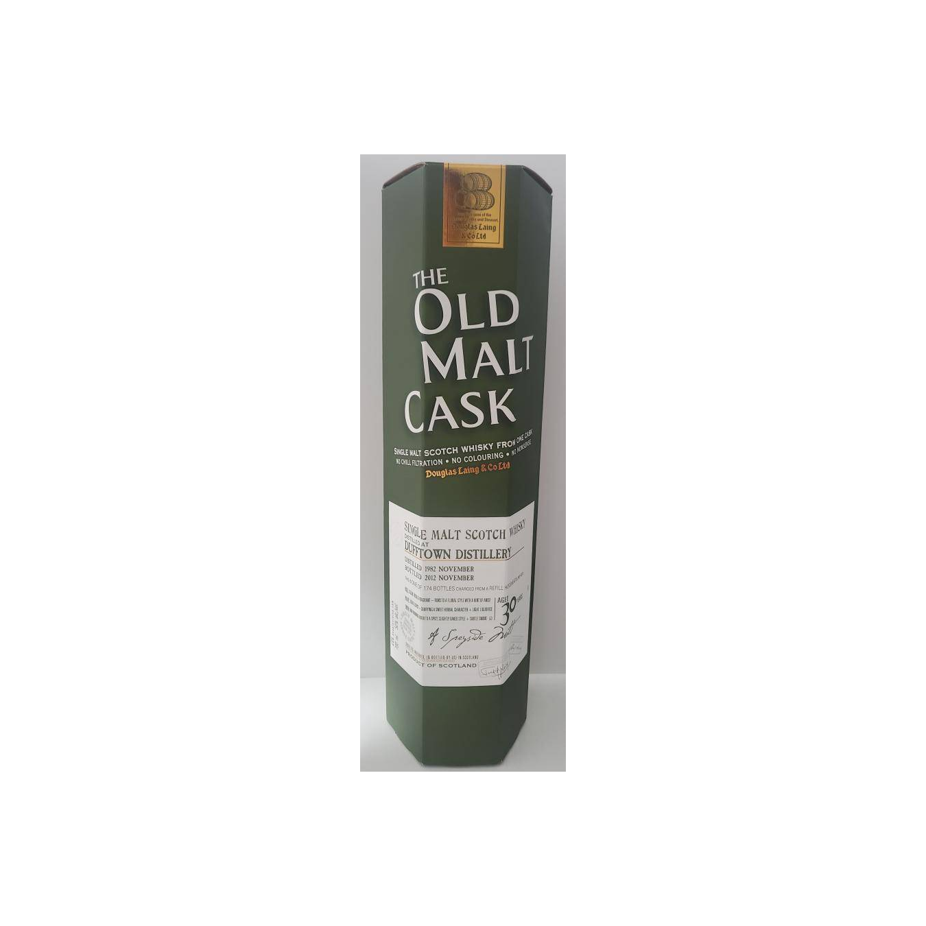 Dufftown Old Malt Cask 1982 30 Years Single Malt Whisky 3