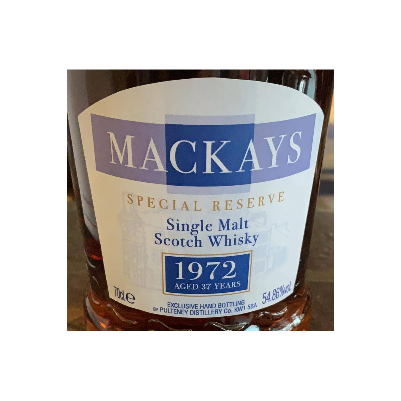 Old Pulteney 1972 37 Years Single Malt Whisky