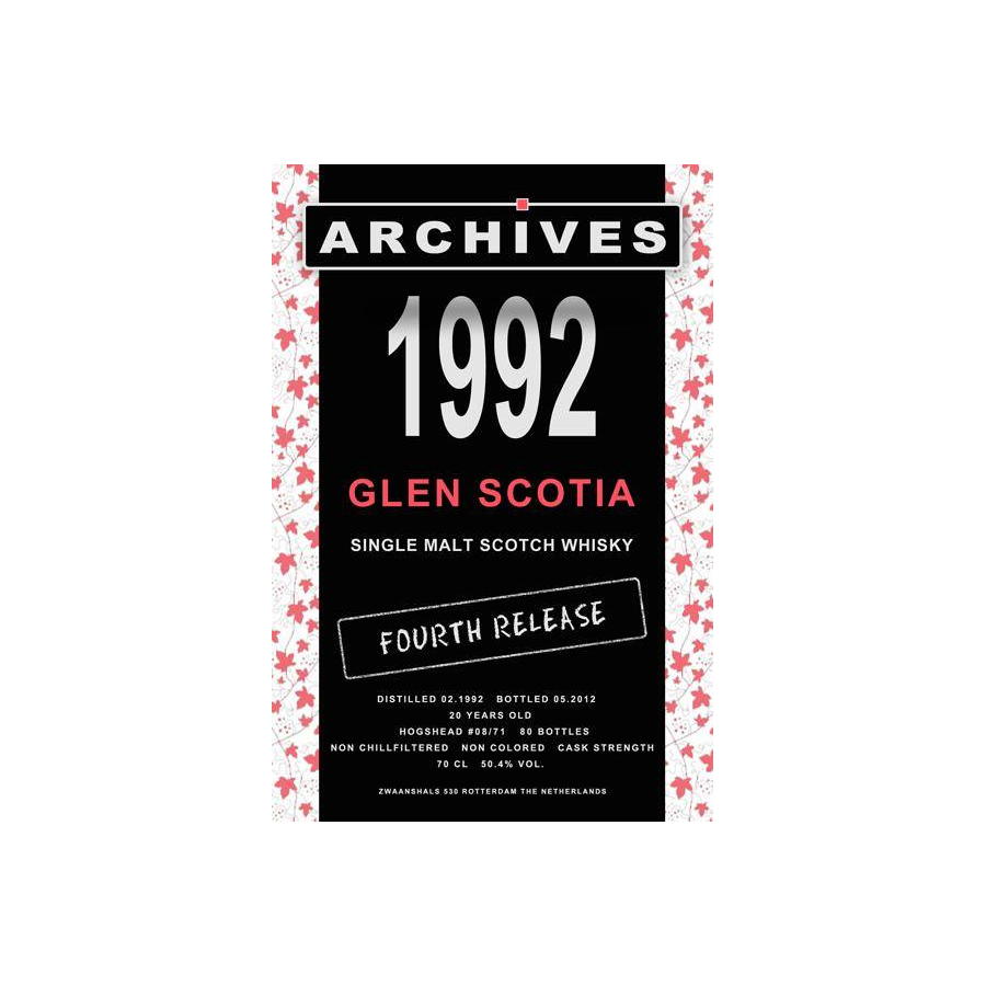 Glen Scotia 1992 20 Years Single Malt Whisky 2