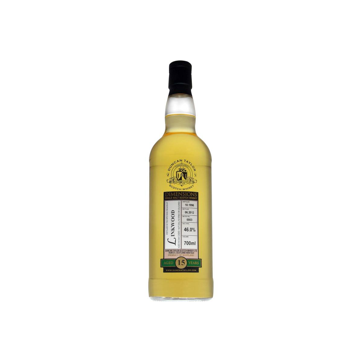 Linkwood Dimensions 1996 15 Years Single Malt Whisky