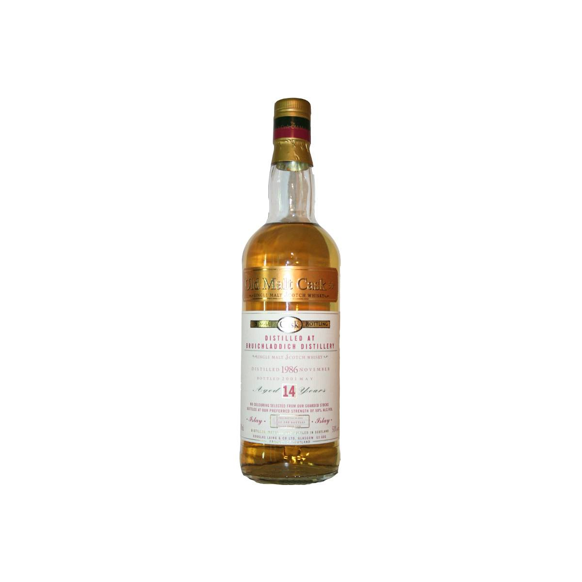 Bruichladdich Old Malt Cask 1986 14 Years Single Malt Whisky