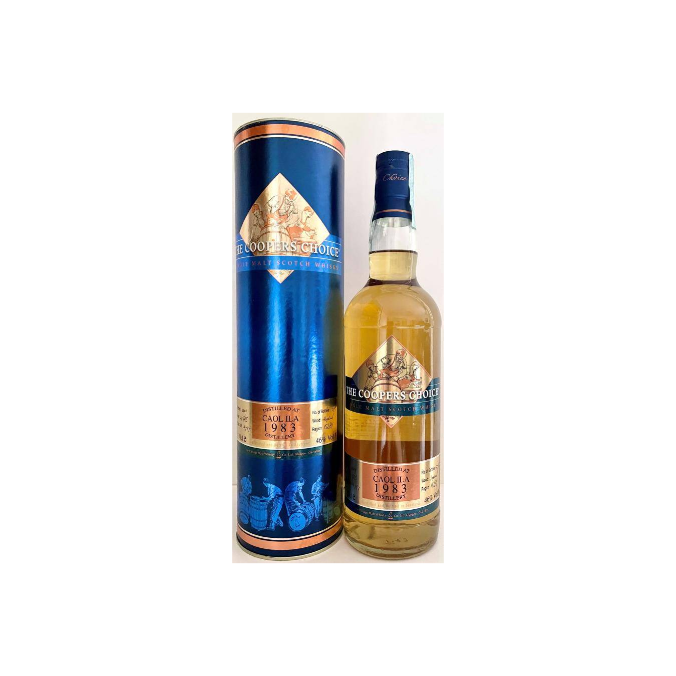 Caol Ila The Cooper's Choice 1983 25 Years Single Malt Whisky 2