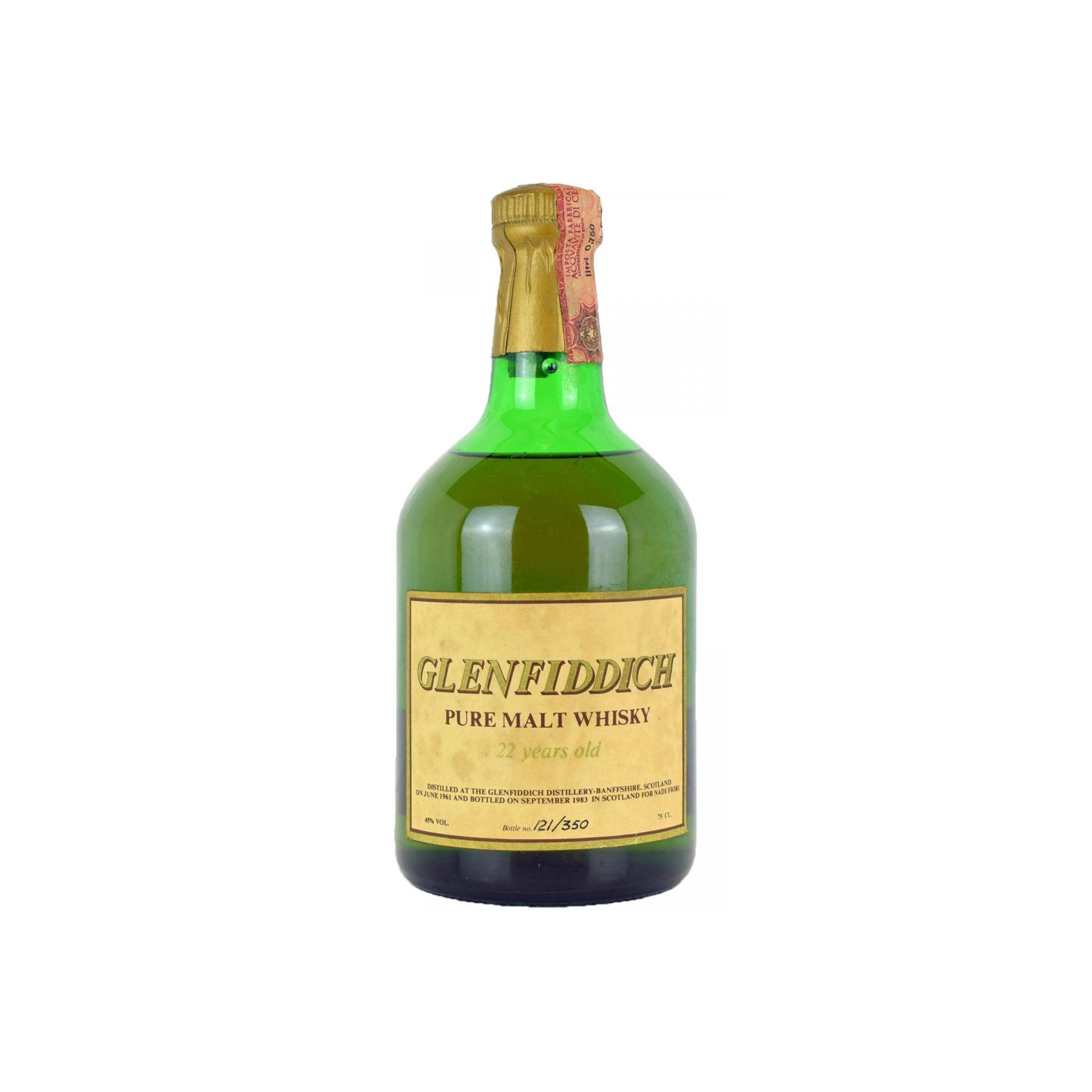 Glenfiddich 1961 22 Years Single Malt Whisky