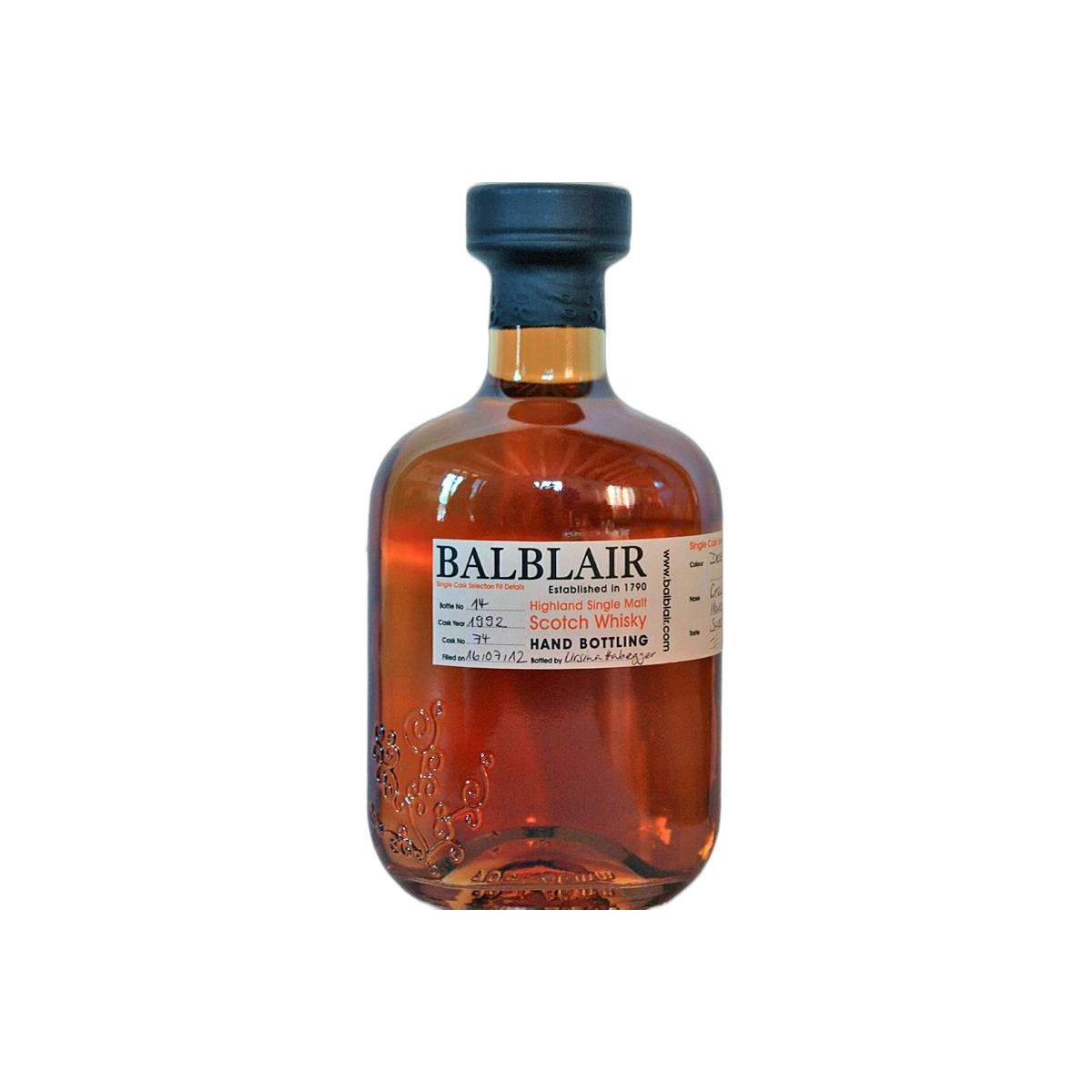 Balblair 1992 20 Years Single Malt Whisky