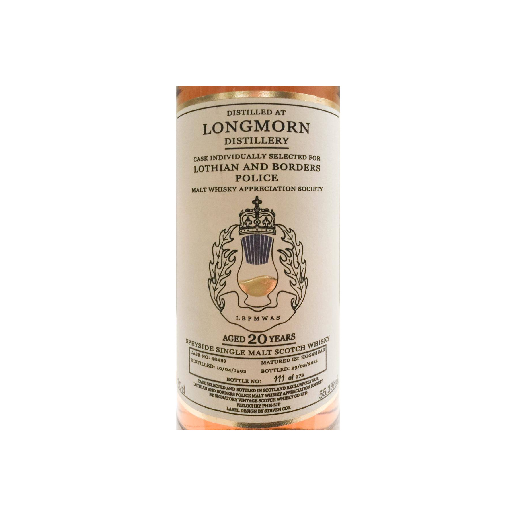 Longmorn 1992 20 Years Single Malt Whisky 2