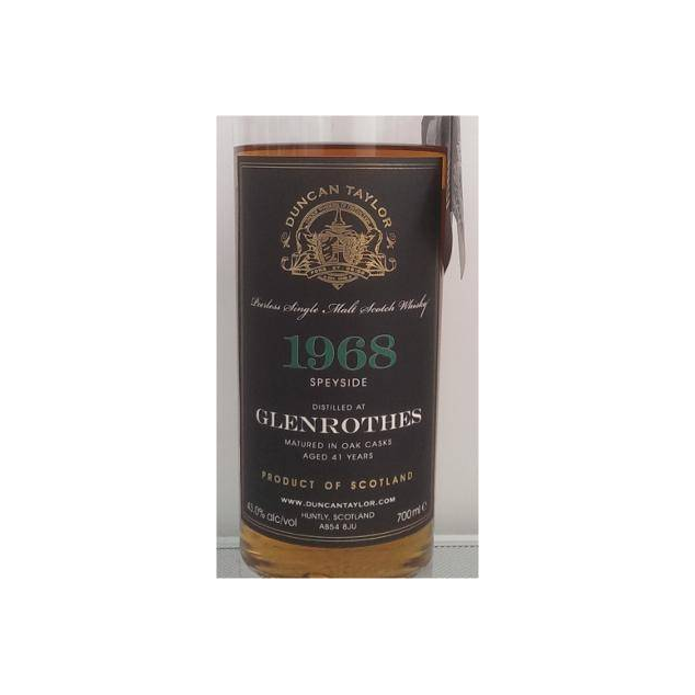 The Glenrothes 1968 41 Years Single Malt Whisky