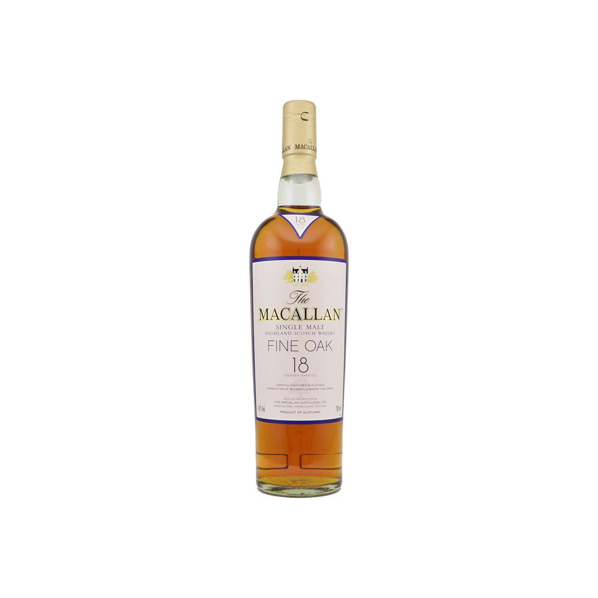 The Macallan 18 Years Single Malt Whisky