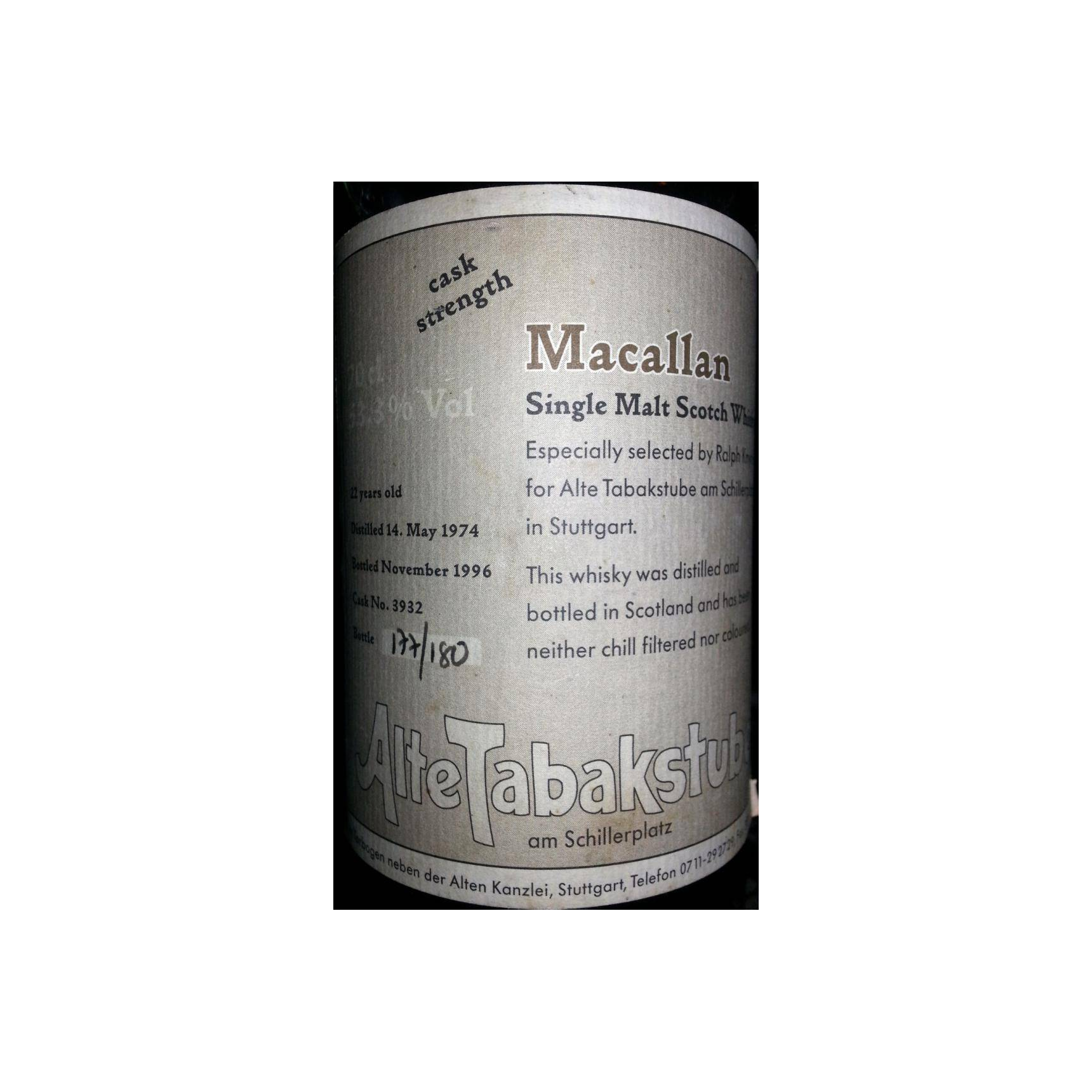 The Macallan 1974 22 Years Single Malt Whisky 2