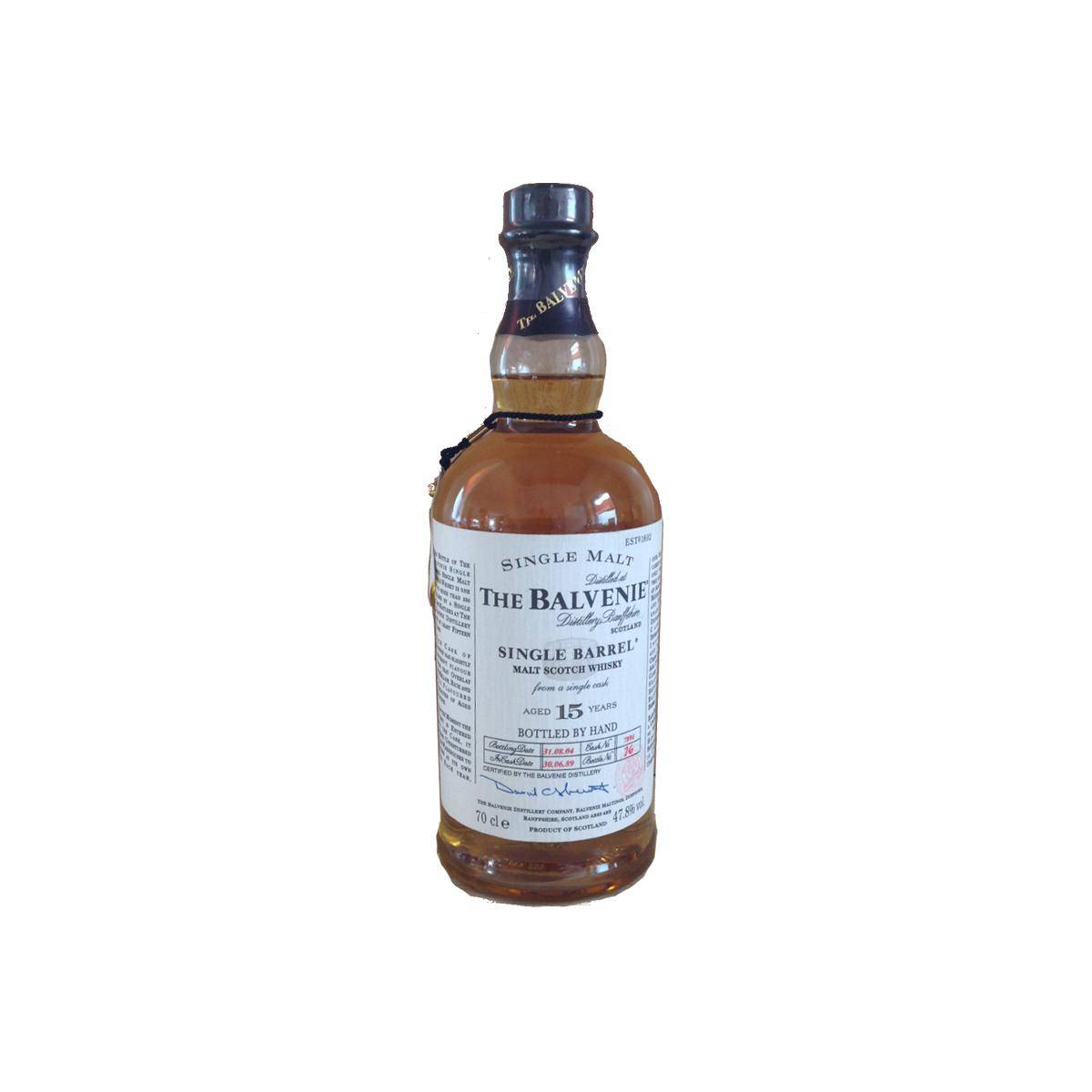 The Balvenie Single Cask 1989 15 Years Single Malt Whisky