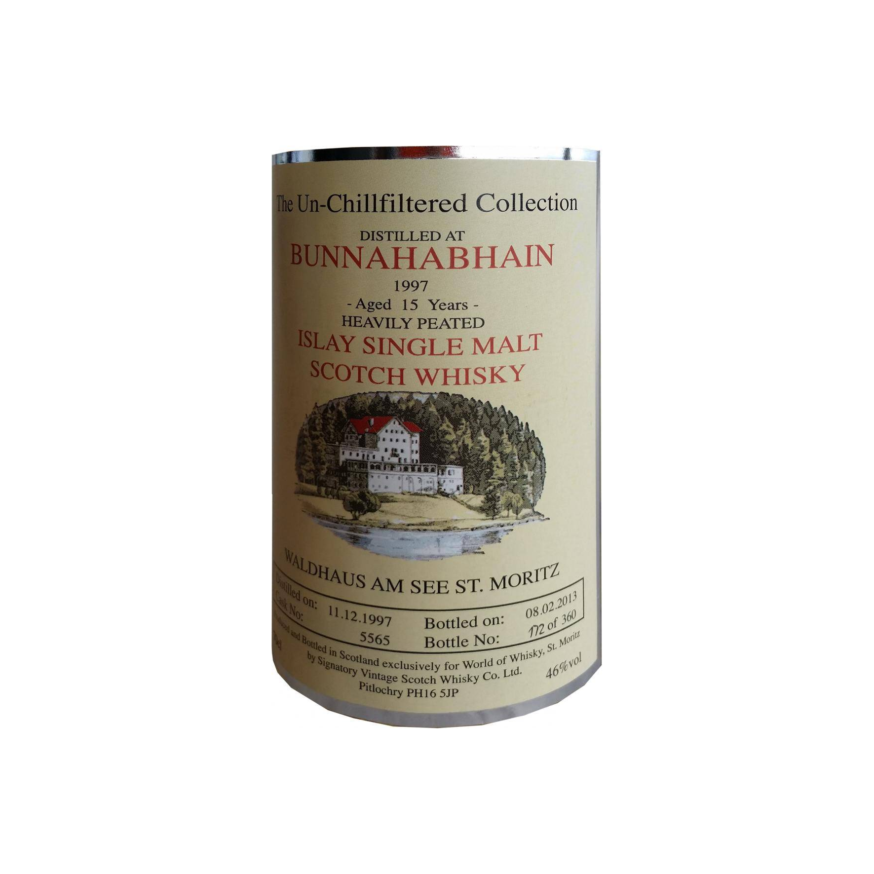 Bunnahabhain The Un-Chillfiltered Collection 1997 15 Years Single Malt Whisky 3